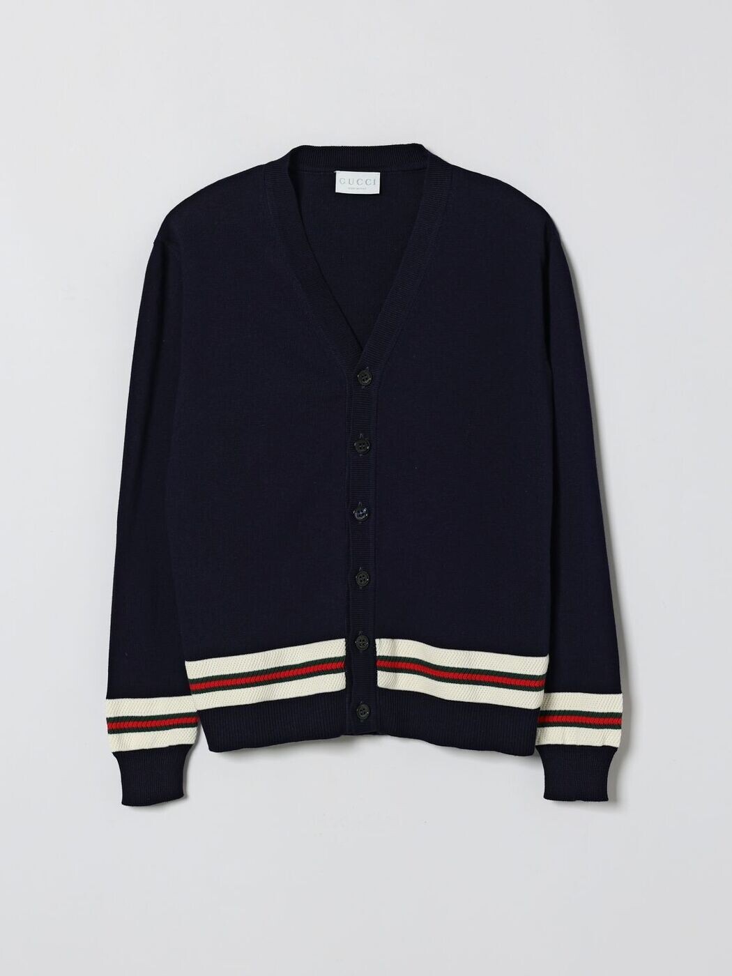 グッチ GUCCI クルーネックジャンパー 編み物御召しもの ボーイズ 青碧 Crew neck jumpers 856443XKFDE 関税 貨物輸送無料 2026SS gi