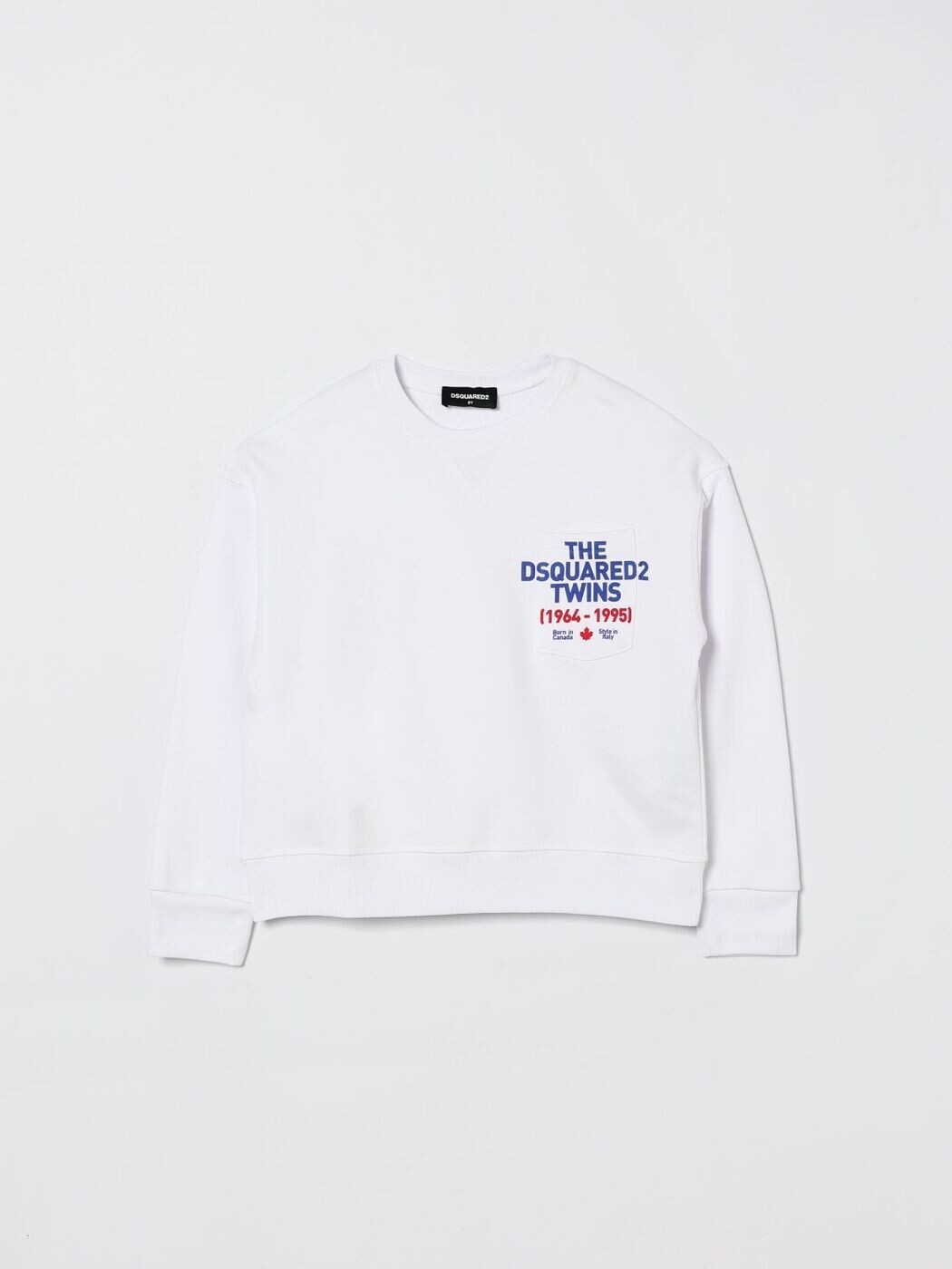 ディースクエアード DSQUARED2 クルーネックジャンパー 編み物お召しもの ボーイズ 白いこと Crew neck jumpers DQ3185D0094 関税 貨物輸送無料 2026SS gi