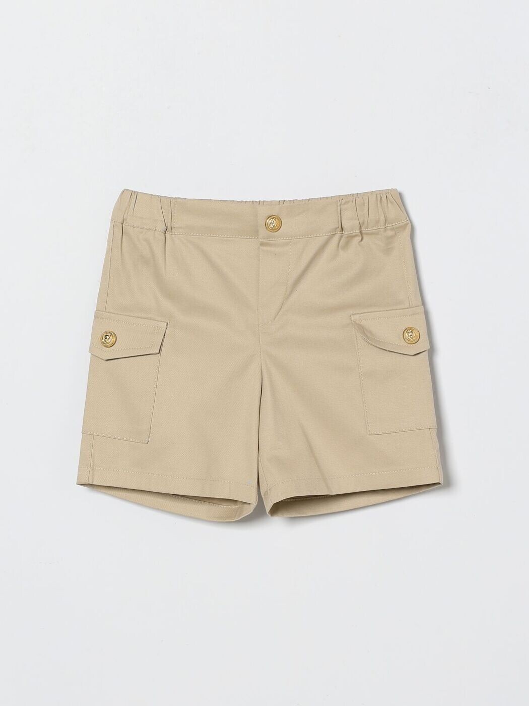バルマン BALMAIN ズボン下 遊撃手ズボン下 ベビーユニセックス ベージュ Shorts BY6579G0197 関税 貨物輸送無料 2026SS gi