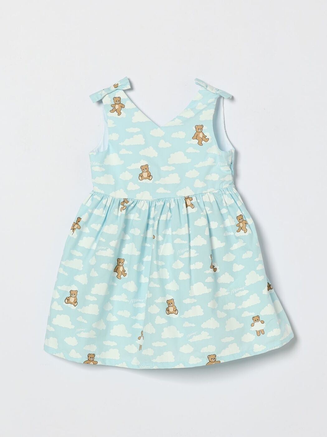 モスキーノ MOSCHINO ロングドレス ドレス ガールズ ブルー Long dresses MDV0DNLLB61 Blue 関税 送料無料 2026SS gi｜BRANDSHOP「il Tesoro」