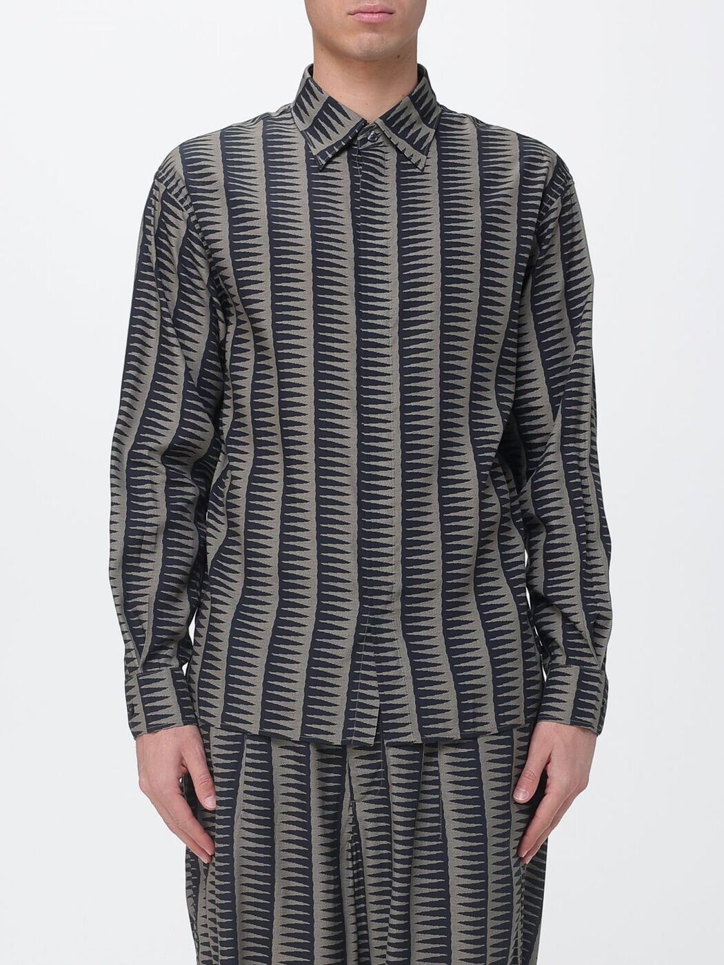 エン急性灰白髄炎 アルマーニ EMPORIO ARMANI プルオーバー メンズ 青味 Shirts EM004178AF14214 Blue 関税 貨物輸送無料 2026SS gi