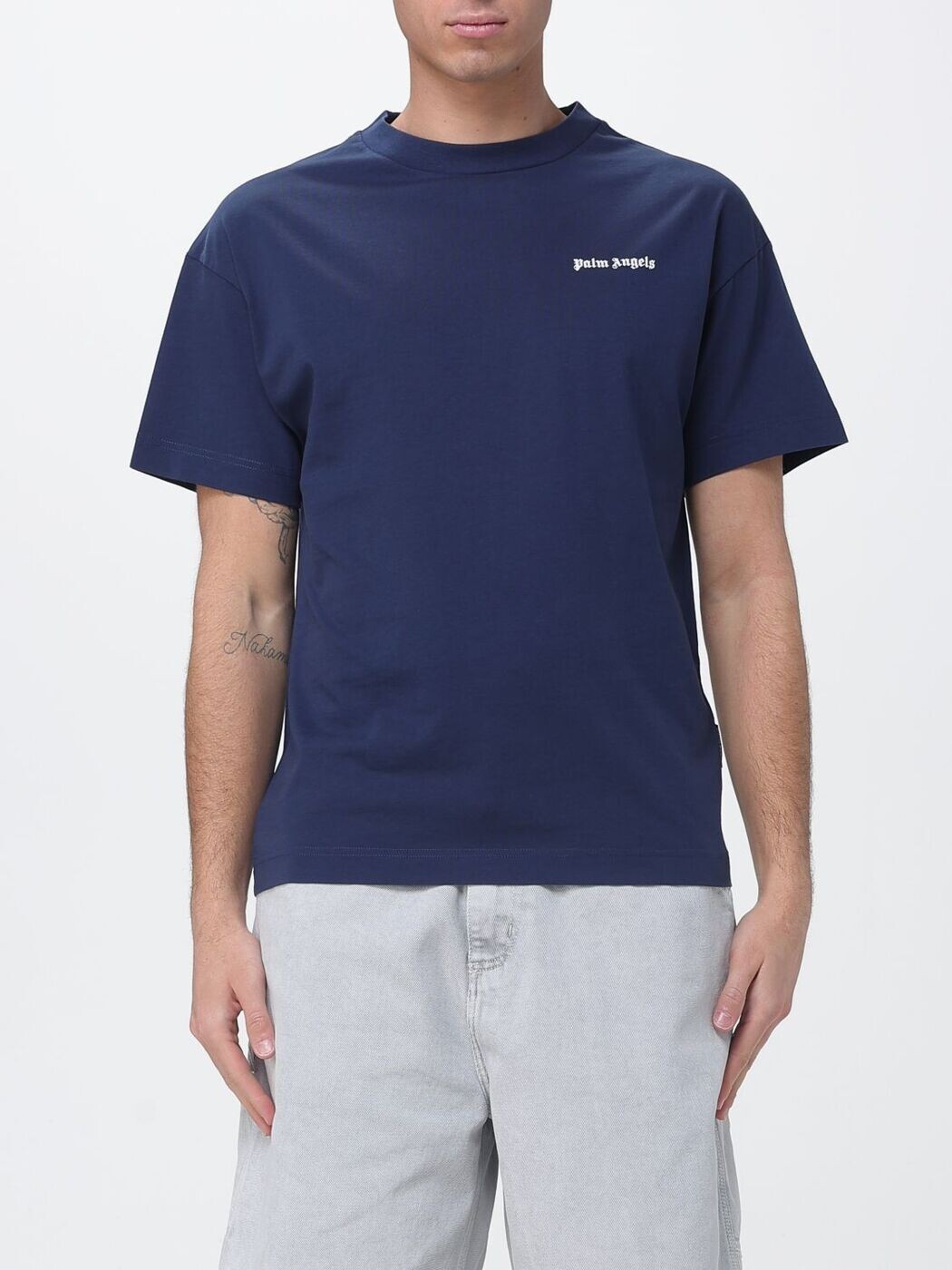 パーム エンジェルス PALM ANGELS プルオーバー メンズ マルチ色つや T-shirts PM2B003S26JER001 関税 貨物輸送無料 2026SS gi