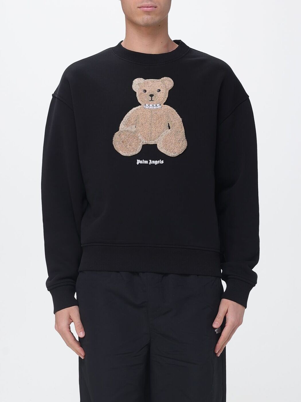 パーム エンジェルス PALM ANGELS トレイナー 調教師 メンズ 黒いこと Sweatshirts PMBA08HS26FLE009 関税 貨物輸送無料 2026SS gi