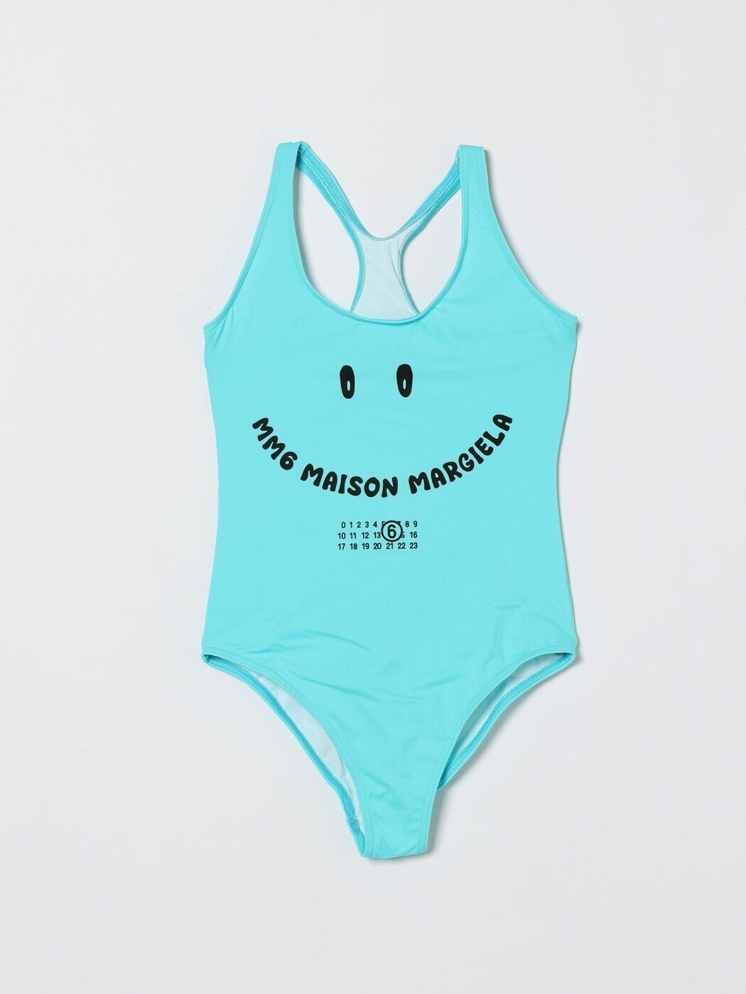 エムエムシックス 棲み家 マルジェラ MM6 MAISON MARGIELA ビキニ スイムウェア ガールズ 青碧 Bikinis M60991MM00P 関税 貨物輸送無料 2026SS gi