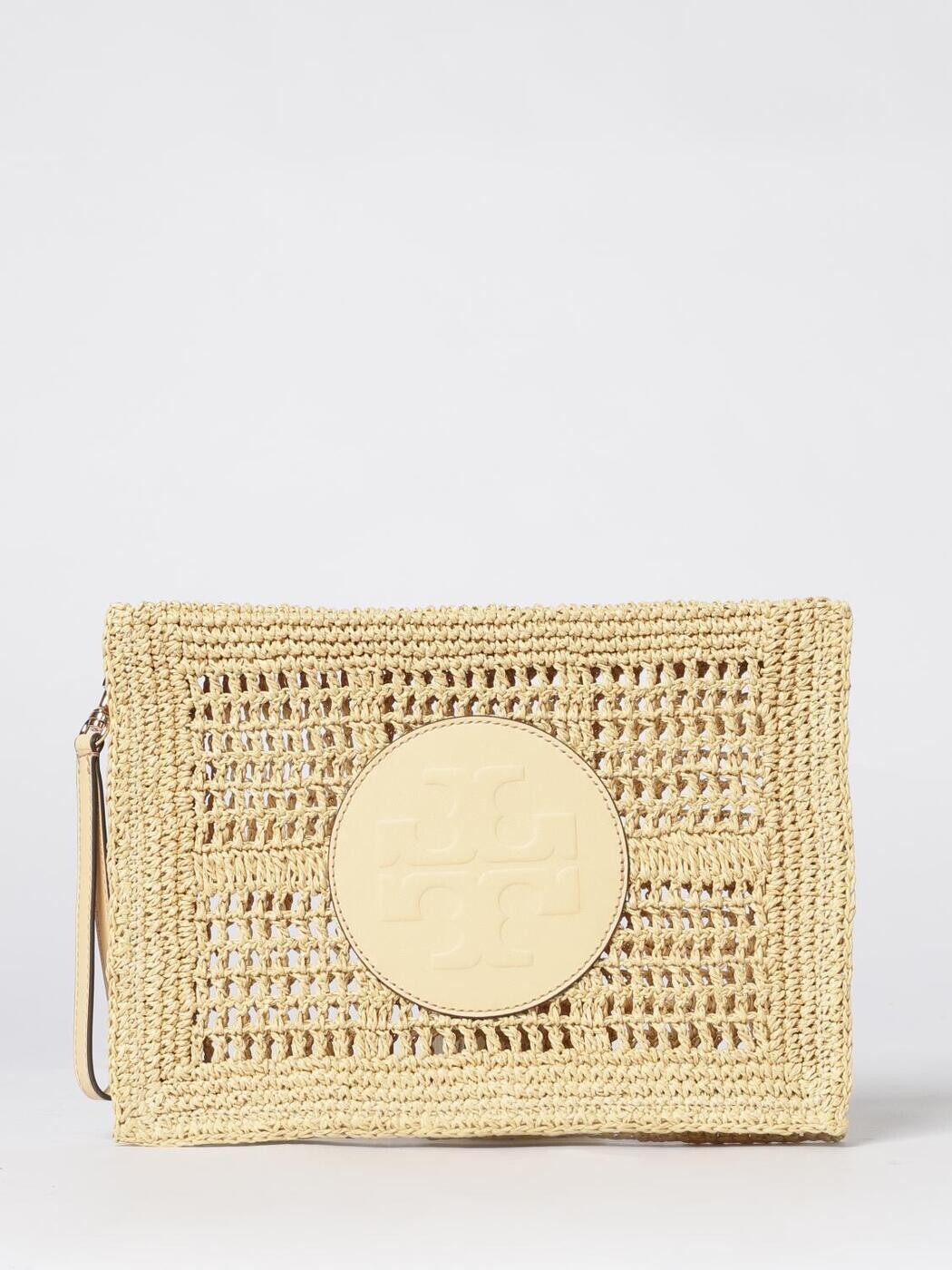 トリー バーチ TORY BURCH クラッチペダル御徒面子 レディース ベージュ Clutch and wristlets bags 183254 関税 貨物輸送無料 2026SS gi