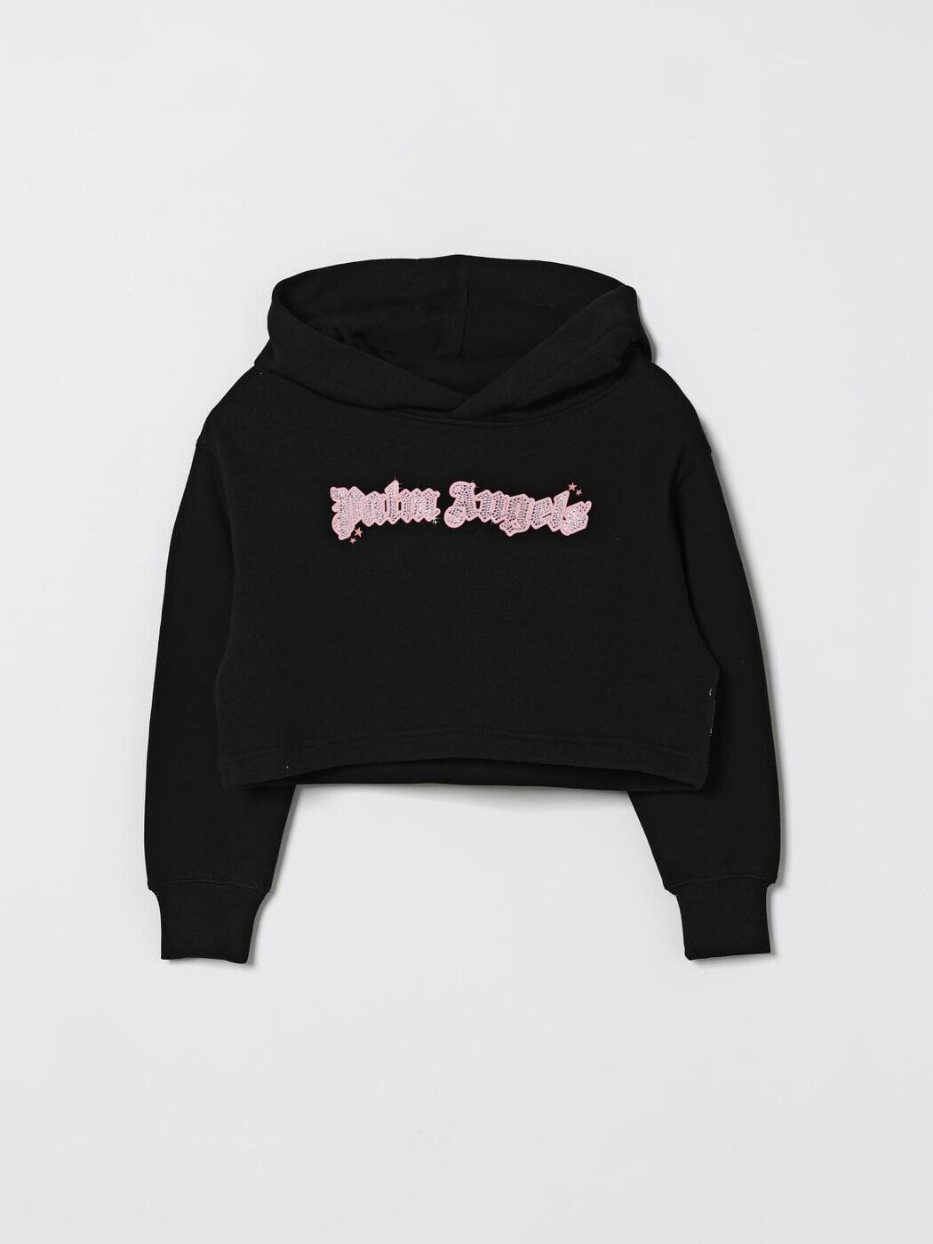 パーム・エンジェルス PALM ANGELS クルーネックジャンパー 編み物御召しもの ガールズ 黒いこと Crew neck jumpers PGBB006S26FLE001 関税 貨物輸送無料 2026SS gi