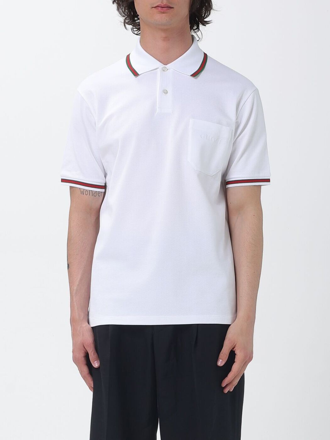 グッチ GUCCI スポーツシャツ メンズ 白いこと Polo shirts 795174XJEOX 関税 貨物輸送無料 2026SS gi