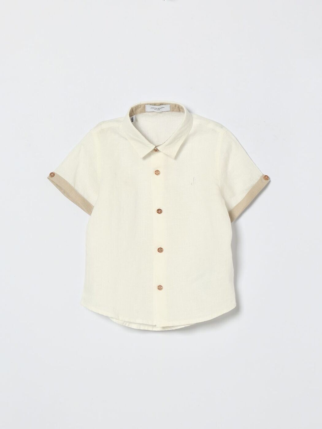ジェッカーソン JECKERSON シャツ ボーイズ Casual shirts JN5489SS26 Milk 関税 送料無料 2026SS gi｜BRANDSHOP「il Tesoro」