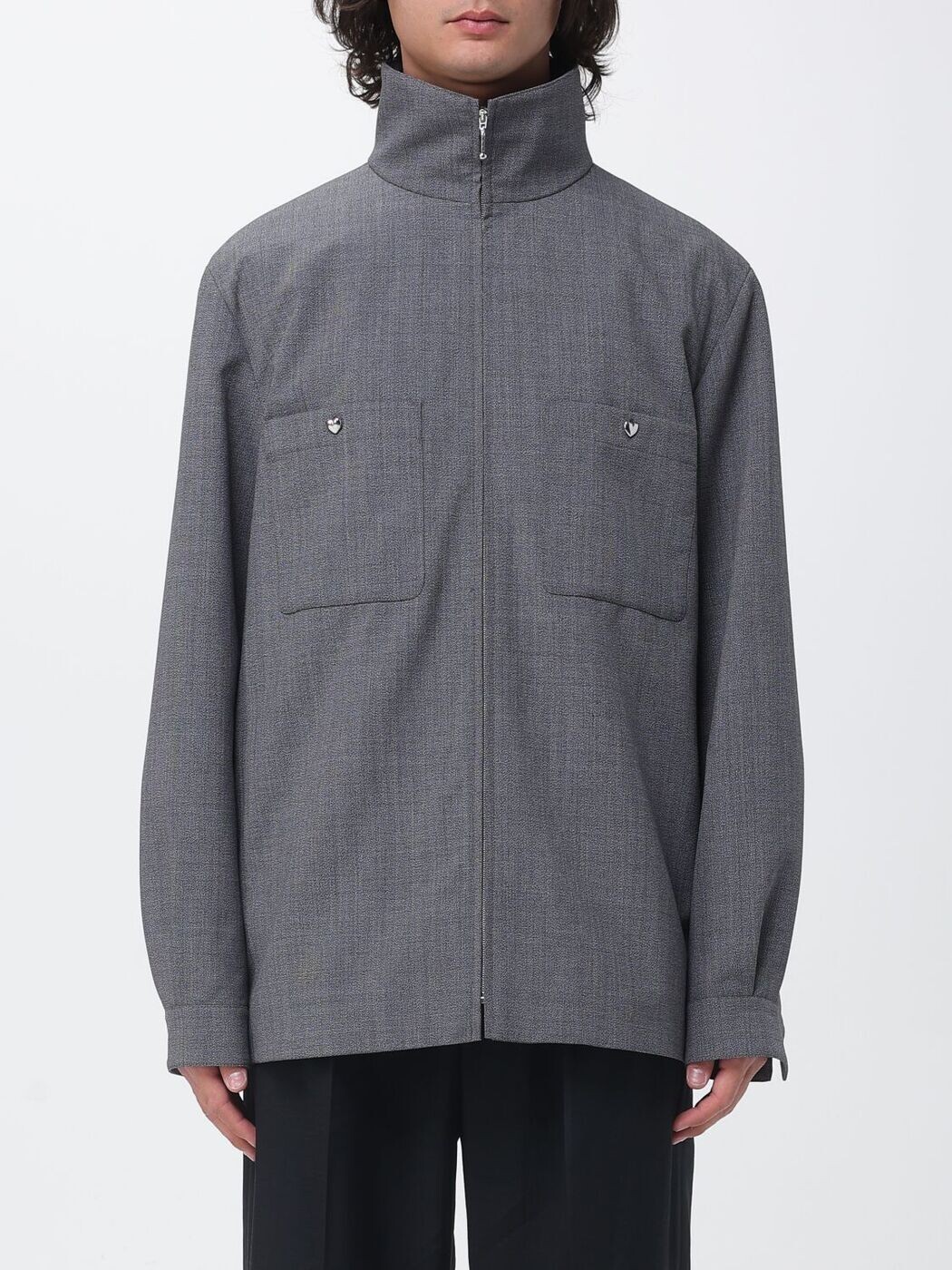 バレンチノ VALENTINO 上衣 メンズ 黒いこと Jackets 8V0CIR15BFT 関税 貨物輸送無料 2026SS gi