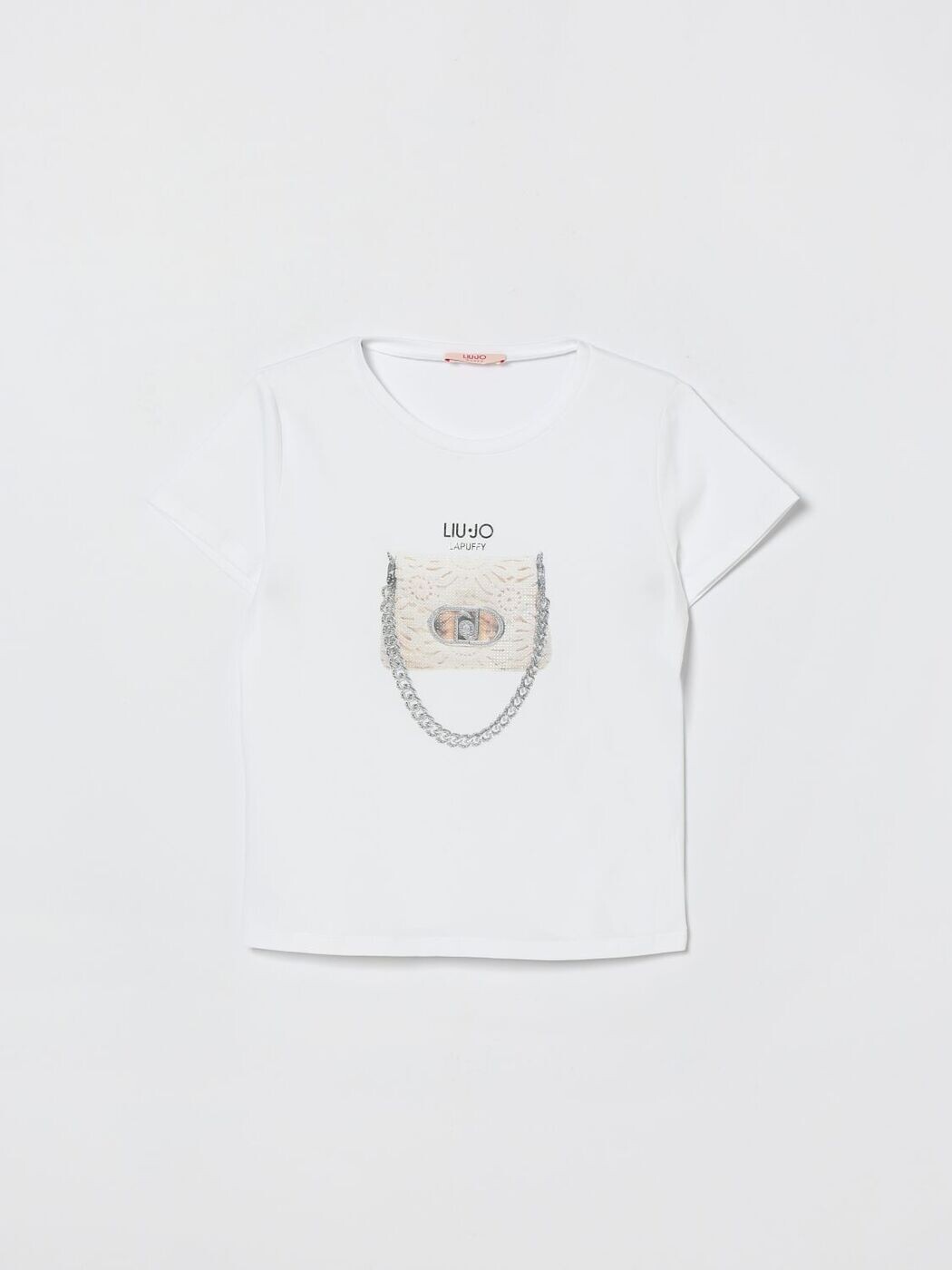 リュー ジョ― LIU JO ロング捩りプルオーバー プルオーバー ガールズ Long sleeve t-shirts GA6046JS003 関税 貨物輸送無料 2026SS gi