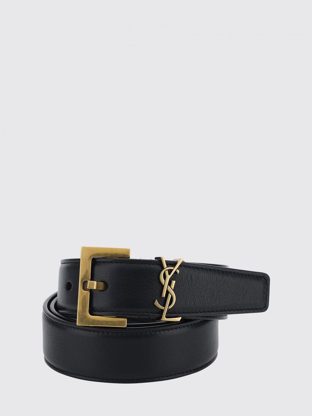 前日 サンローラン SAINT LAURENT PARIS 三尺帯 レディース 黒いこと Belts 634437BOO0W 関税 貨物輸送無料 2026SS gi