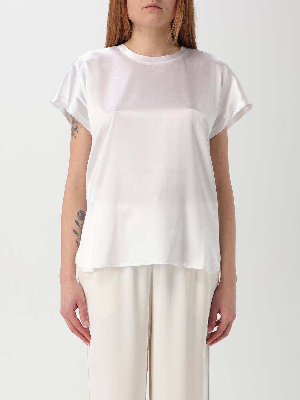 ピンコ PINKO プルオーバー トップス レディース 白いこと T-shirts and tops 100100A2JR 関税 貨物輸送無料 2026SS gi
