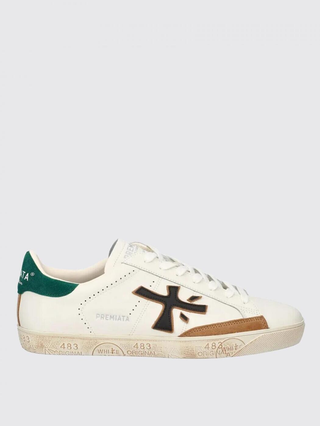 プレミアータ PREMIATA スニーカー メンズ 緑であること Sneakers STEVEN 関税 貨物輸送無料 2026SS gi