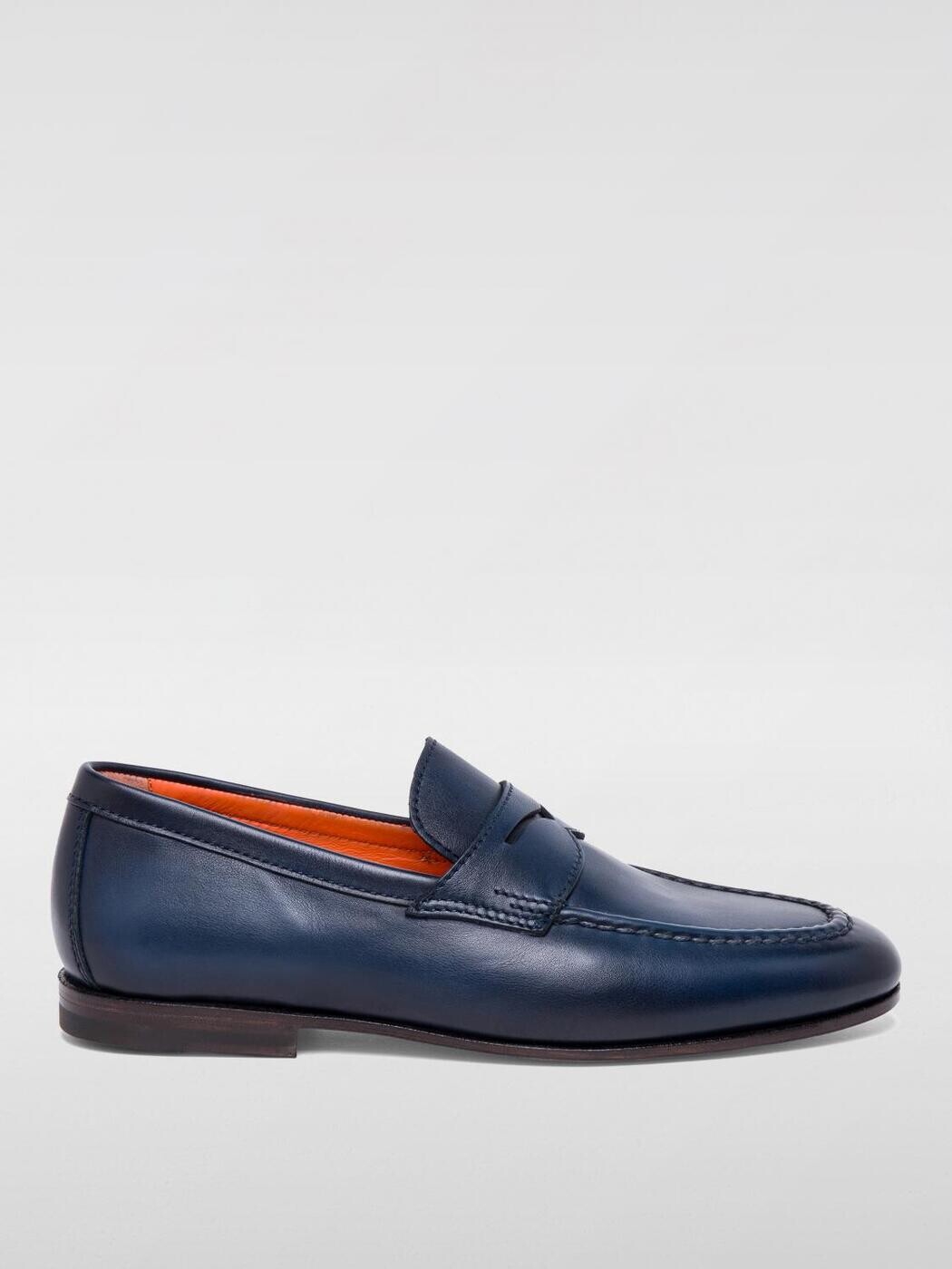 サントーニ SANTONI 置き目毛皮 メンズ 青色 Loafers MCNC18007SA4BSLF 関税 貨物輸送無料 2026SS gi