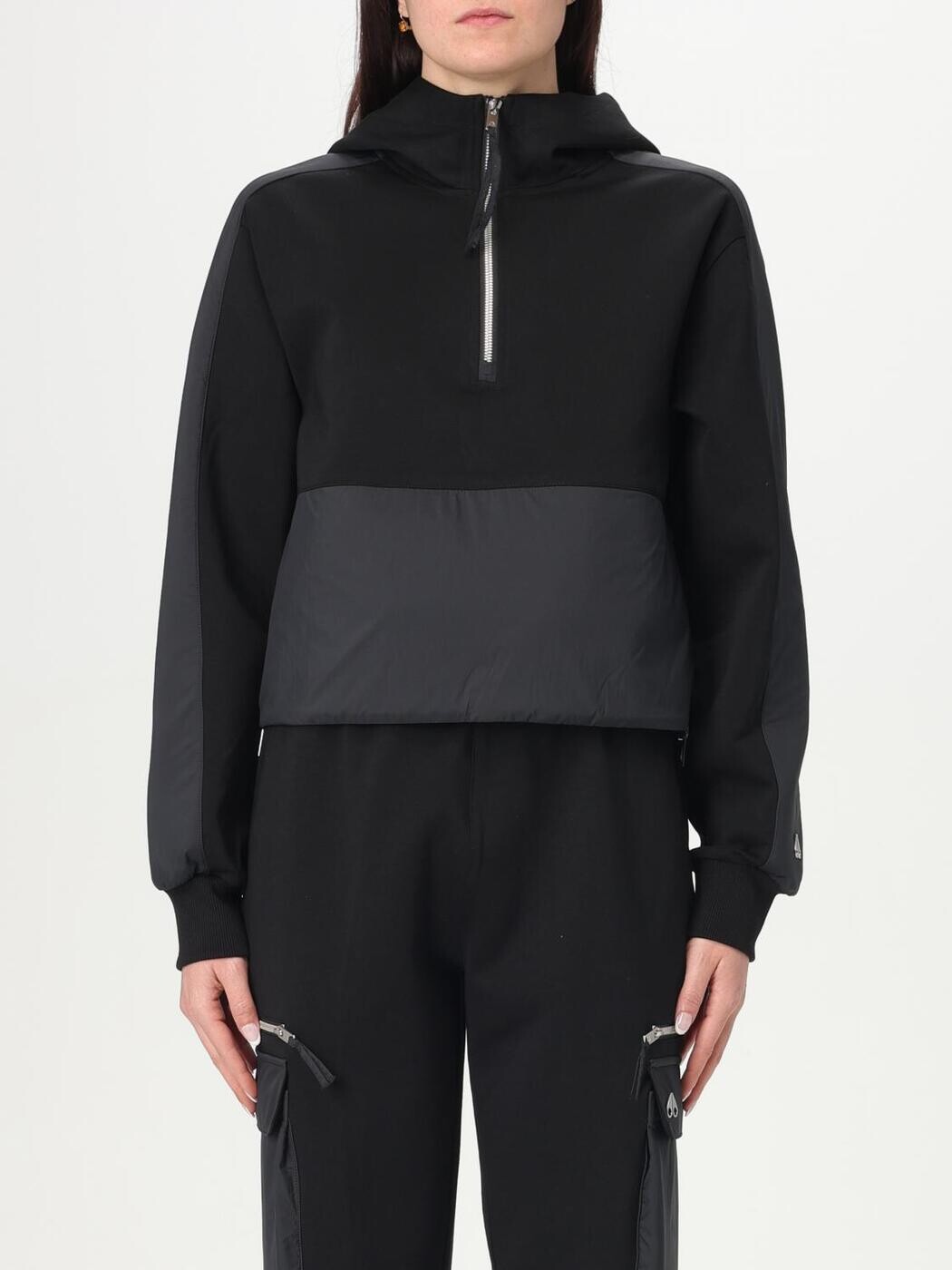 ヘアムース ナックルズ MOOSE KNUCKLES 調教師 レディース 黒いこと Sweatshirts M14LS635 関税 貨物輸送無料 2026SS gi