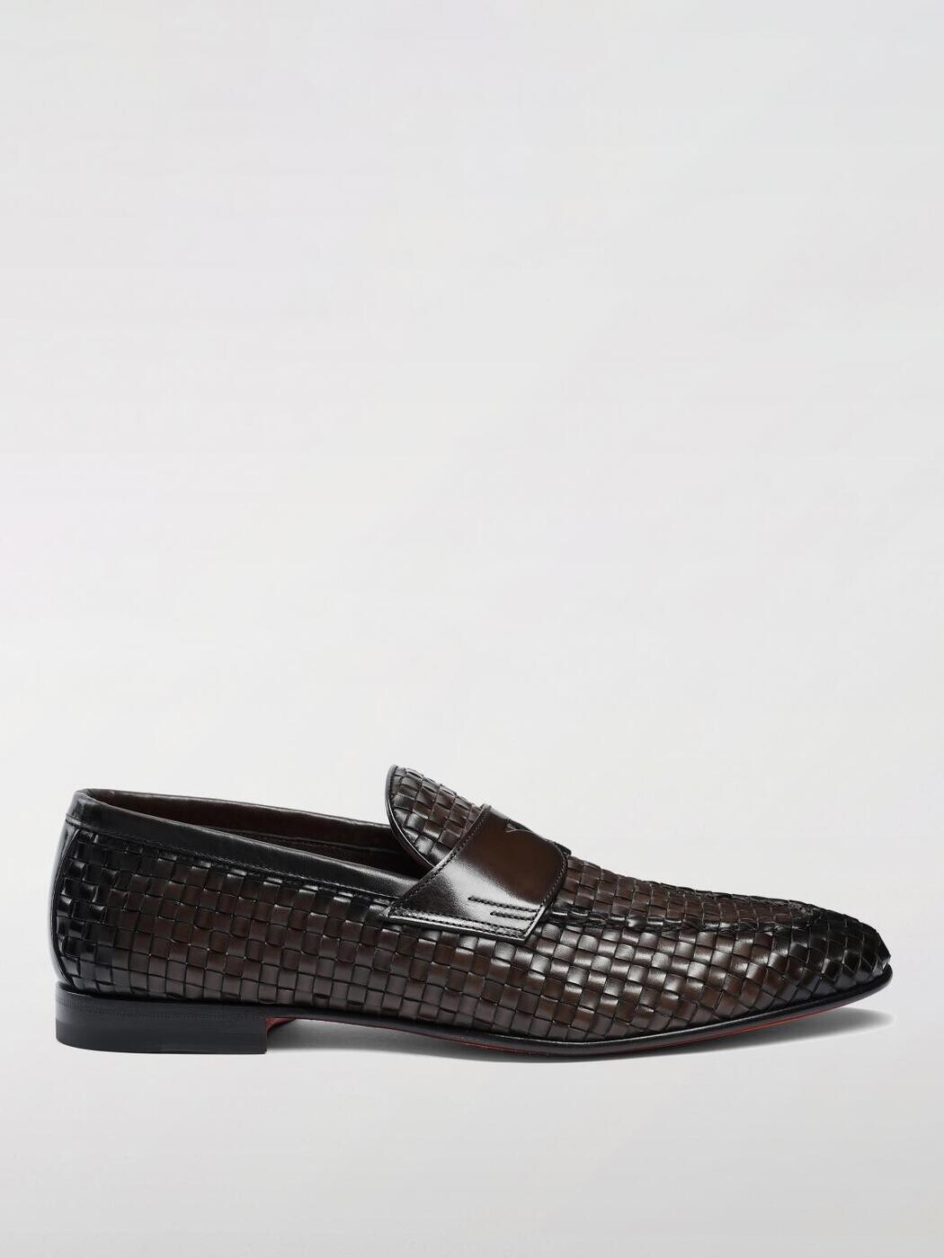 サントーニ SANTONI 置き目毛皮 メンズ 赤銅色 Loafers MCNC13903天使の都市3SWNC 関税 貨物輸送無料 2026SS gi