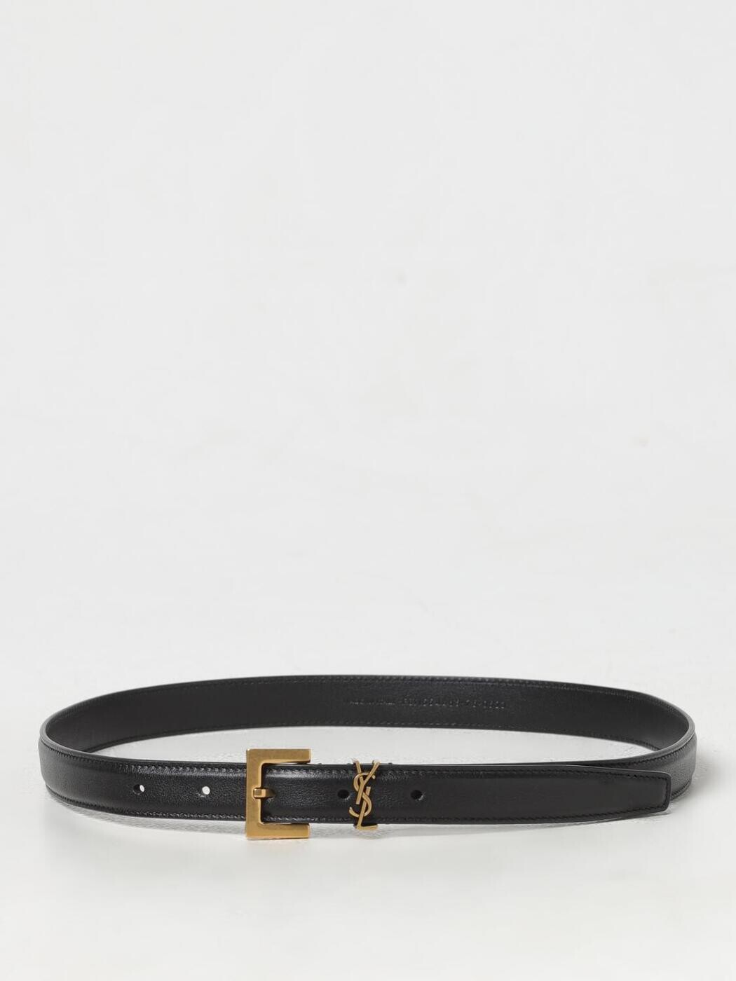 前日 サンローラン SAINT LAURENT PARIS 三尺帯 レディース 黒いこと Belts 554465BOO0W 関税 貨物輸送無料 2026SS gi