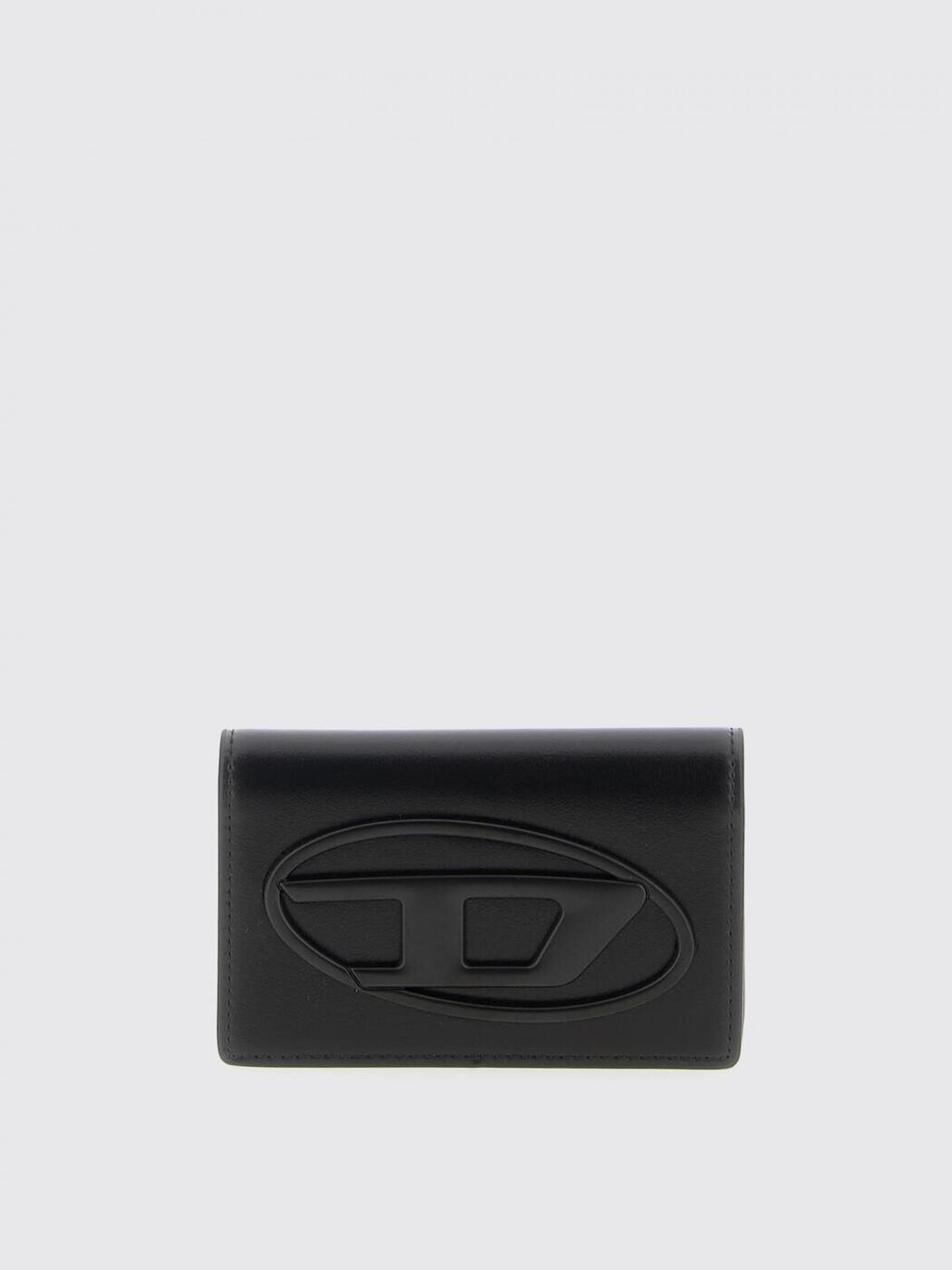 ディーゼル DIESEL 歌留多保持者 がま口 メンズ 黒いこと Wallets and Card Holders X10397PR818 関税 貨物輸送無料 2026SS gi メンズ財布-財布・ケース-バッグ・小物・ブランド雑貨