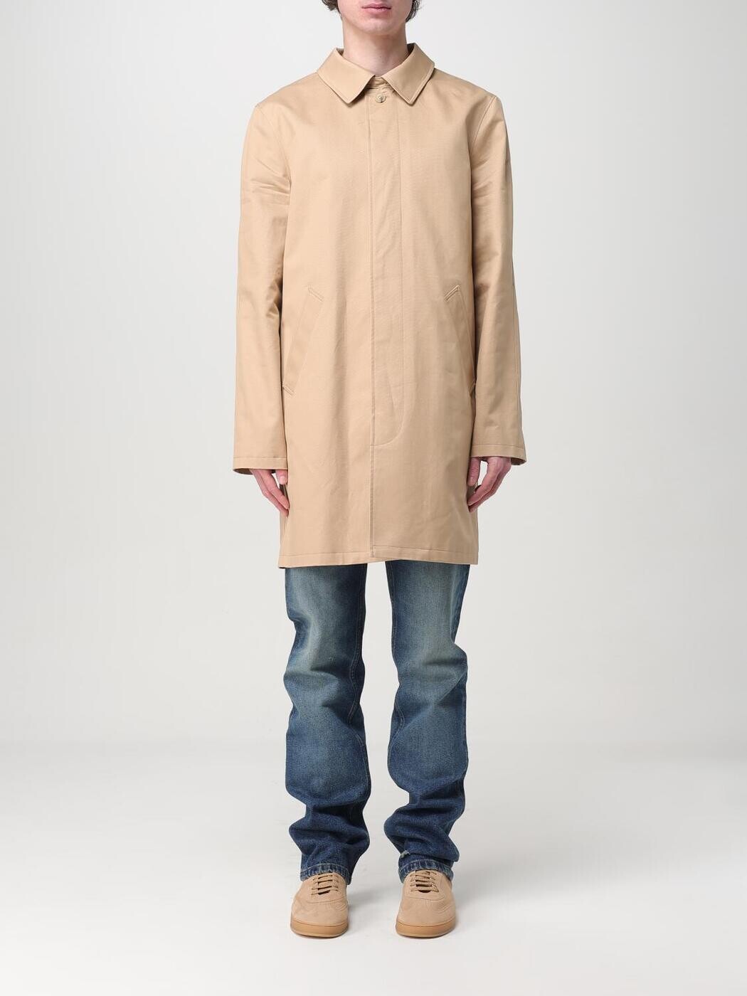 アーペーセー A.P.C. ジャケット メンズ ベージュ Jackets COZBAH01103 Beige 関税 送料無料 2026SS gi｜BRANDSHOP「il Tesoro」