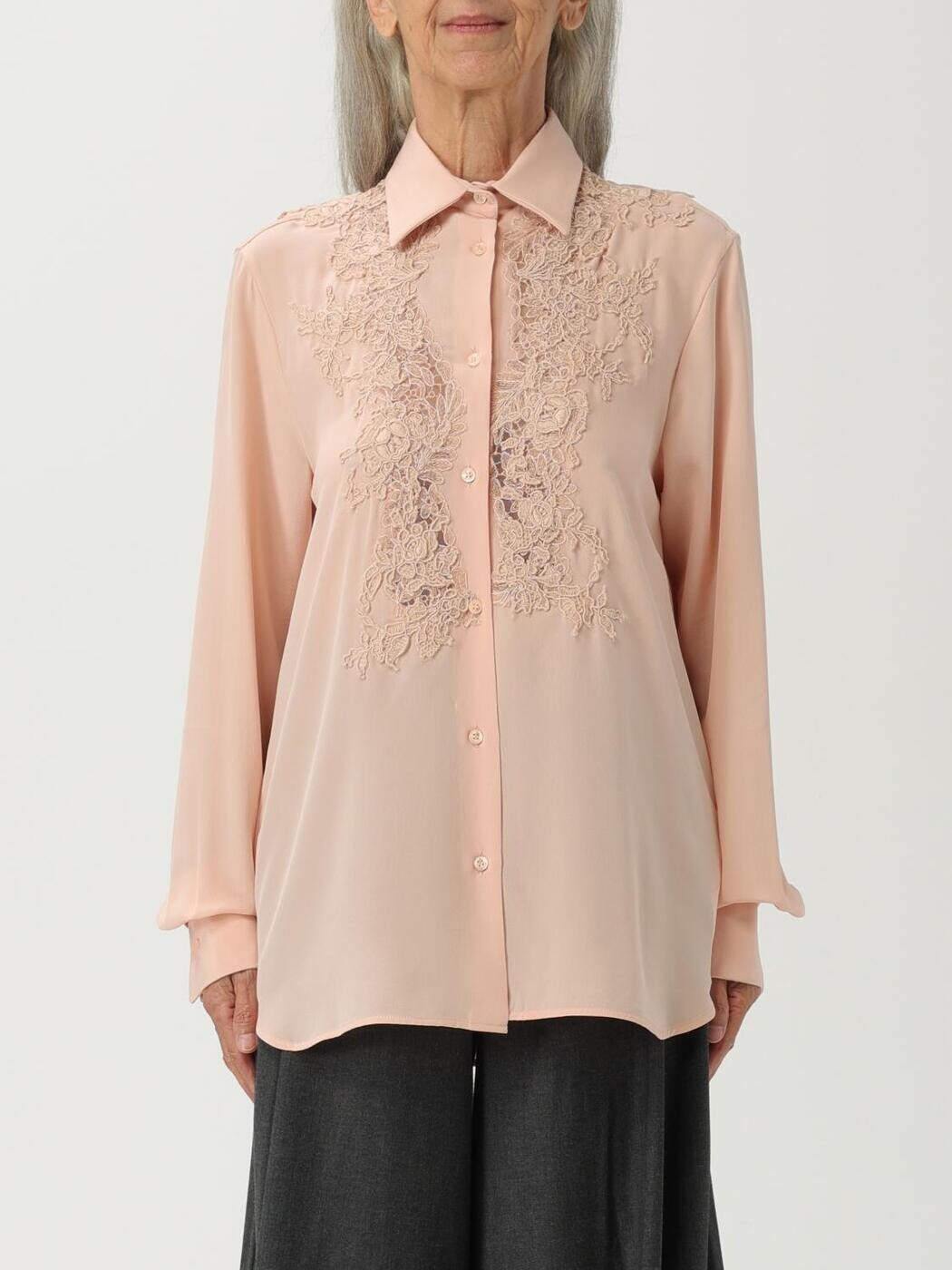 エルマンノ シェルヴィーノ ERMANNO SCERVINO ティーシャツ レディース サクラ色 Shirts D462K366FKE 関税 貨物輸送無料 2026SS gi