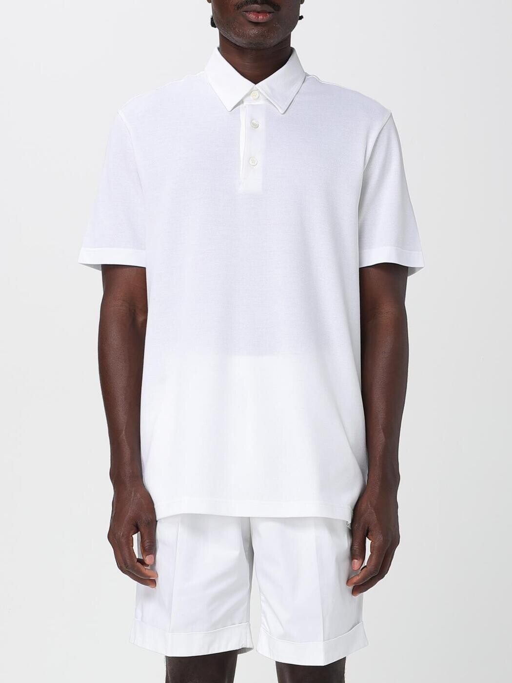 ブリオーニ BRIONI ポロシャツ メンズ ホワイト Polo shirts UJSZ0LPA627 White 関税 送料無料 2026SS gi|BRANDSHOP「il Tesoro」
