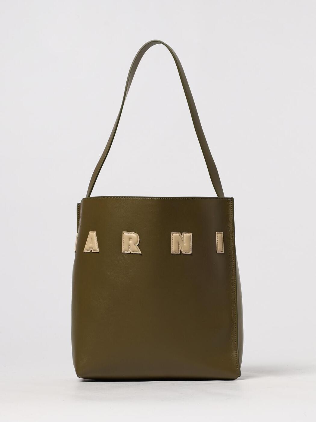 マルニ MARNI 御徒面子 レディース 緑であること Business bags SHMP0111U0P6483 関税 貨物輸送無料 2026SS gi