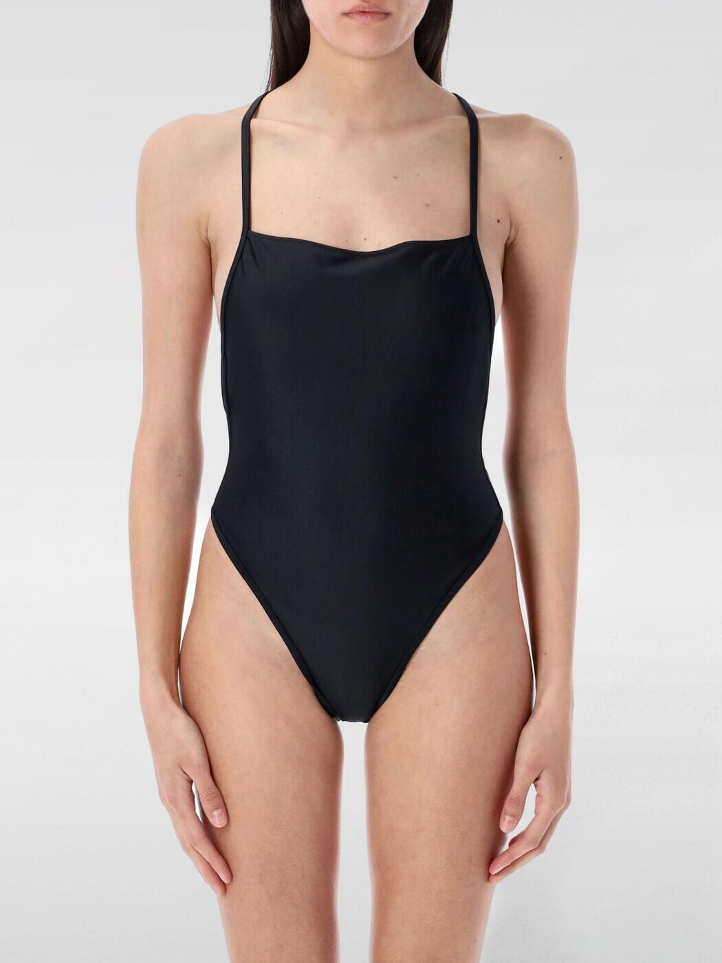 マリーンセル MARINE SERRE 水泳着 スイムウェア レディース 黒いこと Swimwear WSW012ACJER0061 関税 貨物輸送無料 2026SS gi