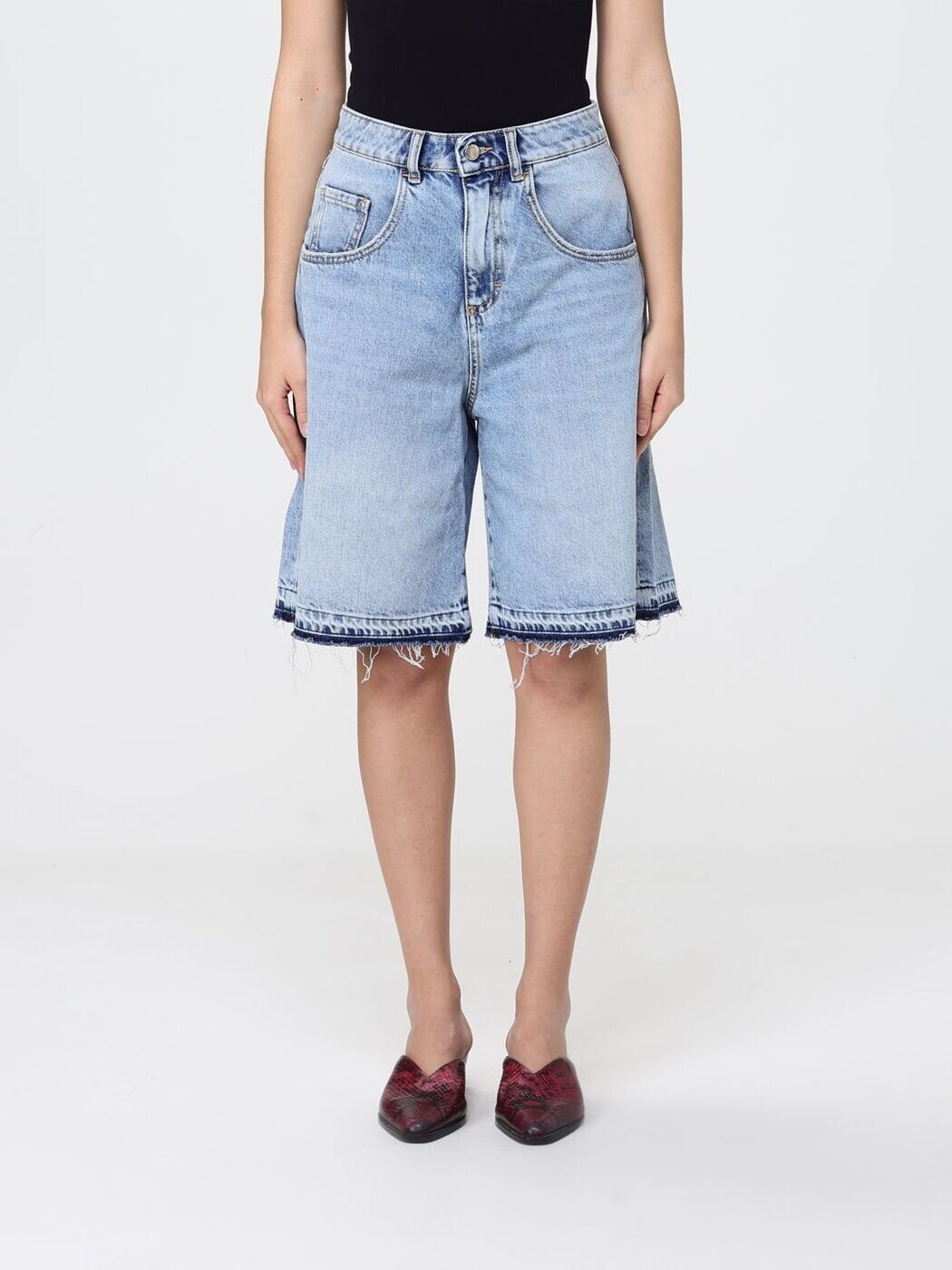 アイコンデニムロサンゼルス ICON DENIM LOS ANGELES ジーンズさる股引き さる股引き レディース Denim shorts LULU 関税 貨物輸送無料 2026SS gi