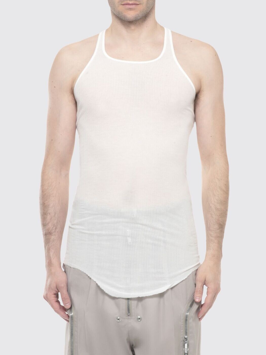 リック オウエンス RICK OWENS プルオーバー メンズ 白いこと T-shirts RU01F2150RC 関税 貨物輸送無料 2026SS gi