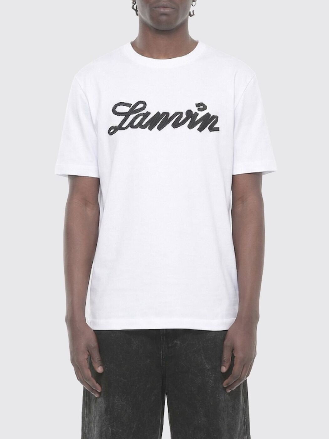 ランバン LANVIN Tシャツ メンズ ホワイト T-shirts RMTS0012J308P26 White 関税 送料無料 2026SS gi｜BRANDSHOP「il Tesoro」 49,380円