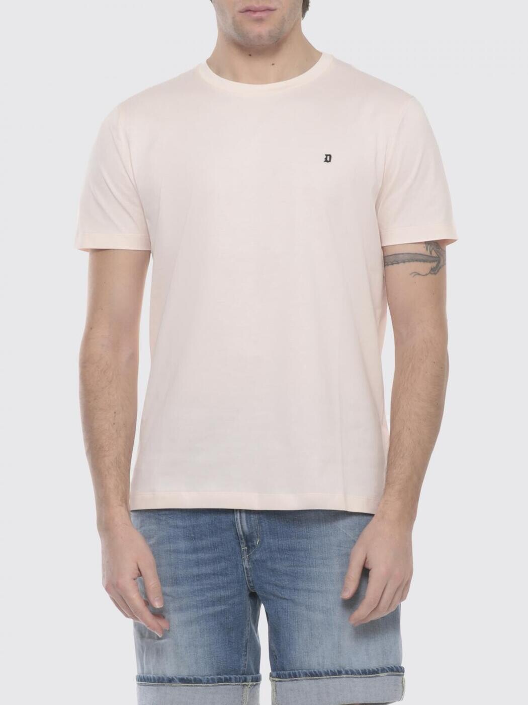 ドンダップ DONDUP プルオーバー メンズ サクラ色 T-shirts US198JF0271UZL4 関税 貨物輸送無料 2026SS gi