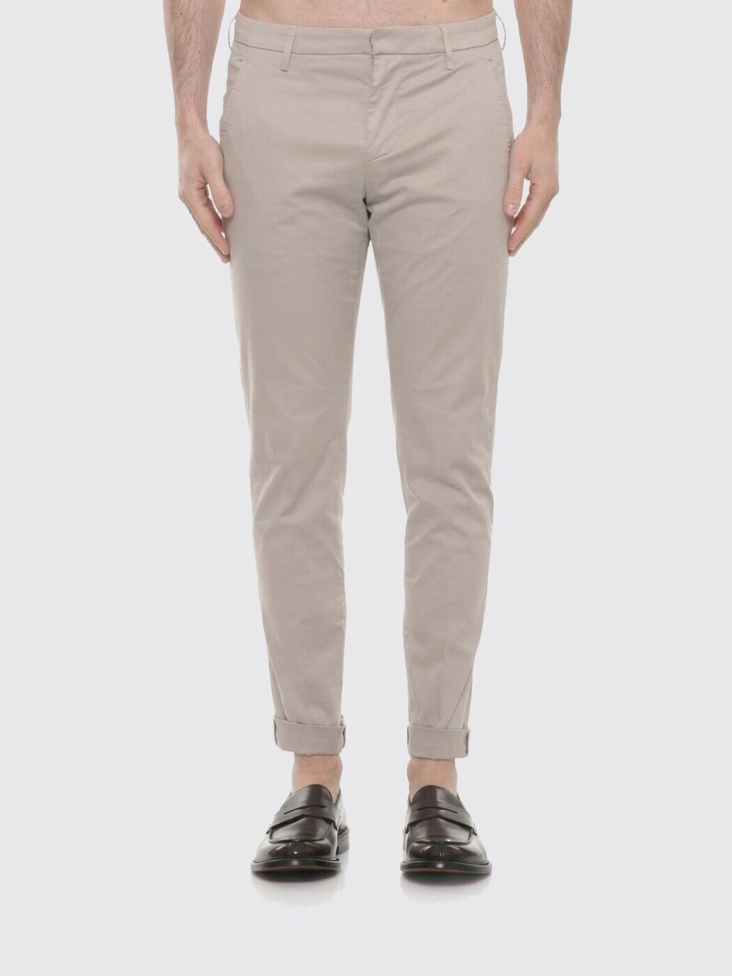 ドンダップ DONDUP ズボン ズボン下 メンズ ベージュ Trousers UP235RSE036UPTD 関税 貨物輸送無料 2026SS gi