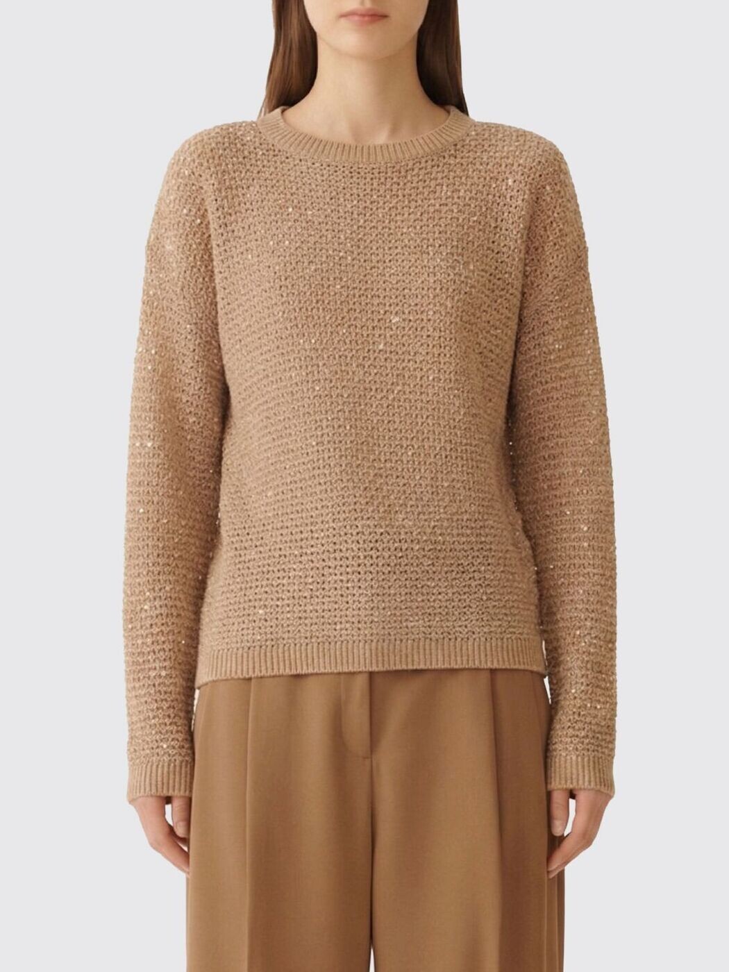 ファビアナ フィリッピ FABIANA FILIPPI セーター ニットウェア レディース ベージュ Knitwear MAD276F534M120 Beige 関税 送料無料 2026SS gi｜BRANDSHOP「il Tesoro」