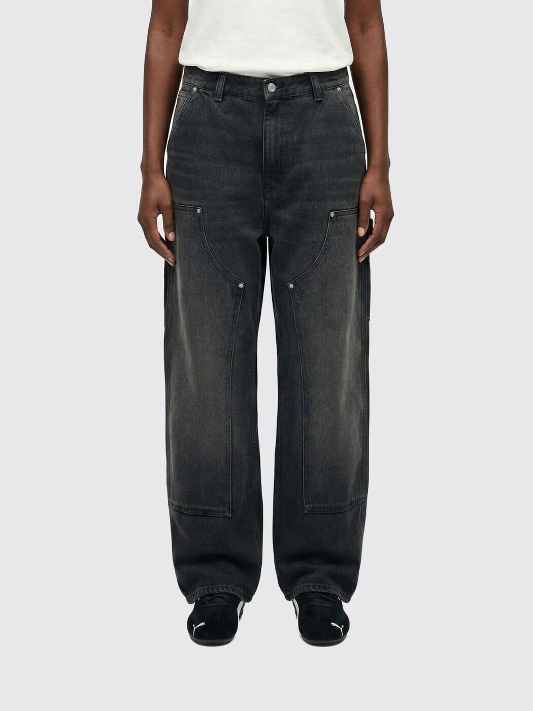 カーハートダブリューアイピー CARHARTT WIP ジーンズ レディース 黒いこと Jeans I036323 関税 貨物輸送無料 2026SS gi
