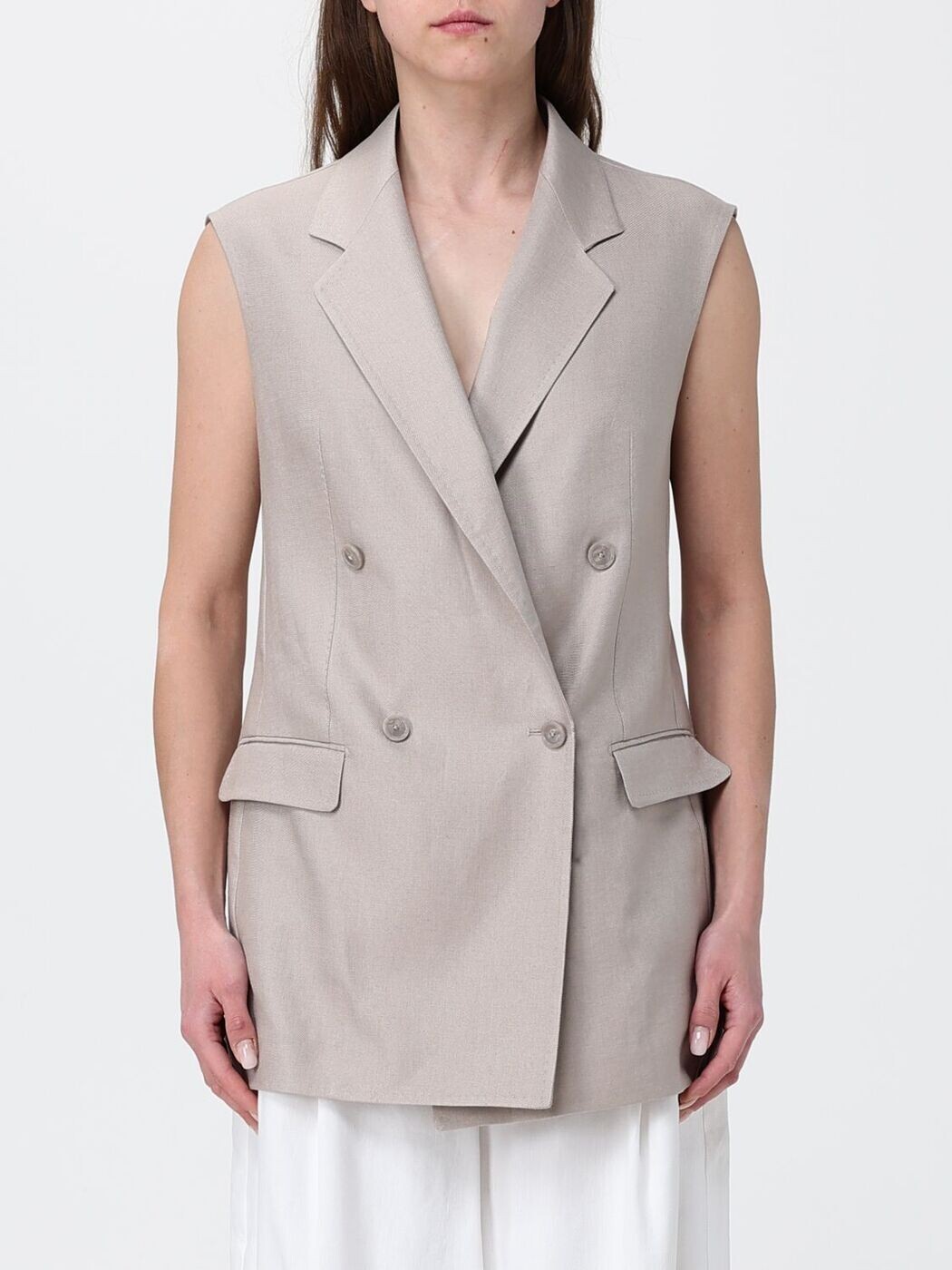タリアトーレ TAGLIATORE トレンチコート 厚地の外套 レディース ベージュ Coats and trench coats JBERNICE340021 関税 貨物輸送無料 2026SS gi