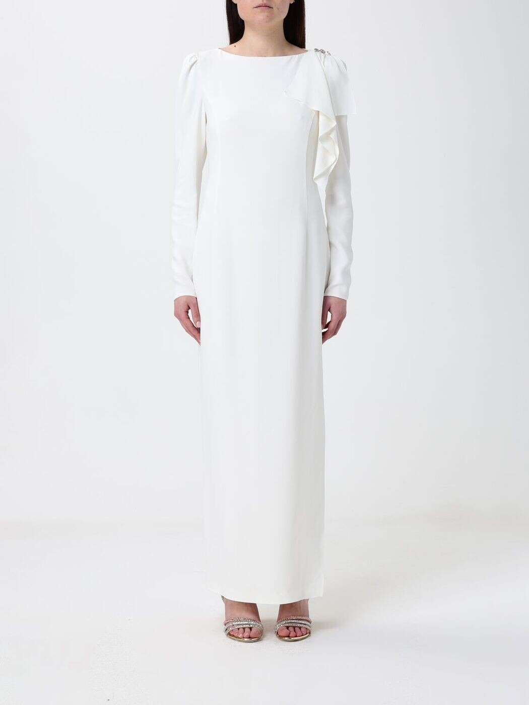 アレッサンドラ 一財産 ALESSANDRA RICH 衣裳 御召しもの レディース 白いこと Dresses FABX4265F4692 関税 貨物輸送無料 2026SS gi
