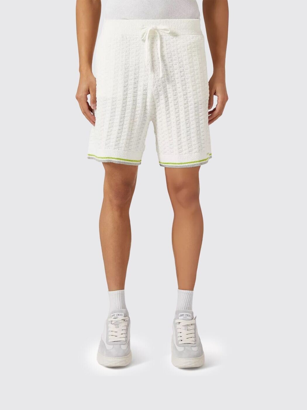 カサブランカ CASABLANCA ショーツ メンズ ホワイト Shorts MSP26KW1216 White 関税 送料無料 2026SS gi|BRANDSHOP「il Tesoro」