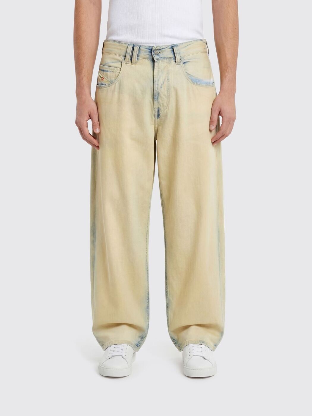 ディーゼル DIESEL デニム メンズ ベージュ Jeans A23485068WD Beige 関税 送料無料 2026SS gi｜BRANDSHOP「il Tesoro」