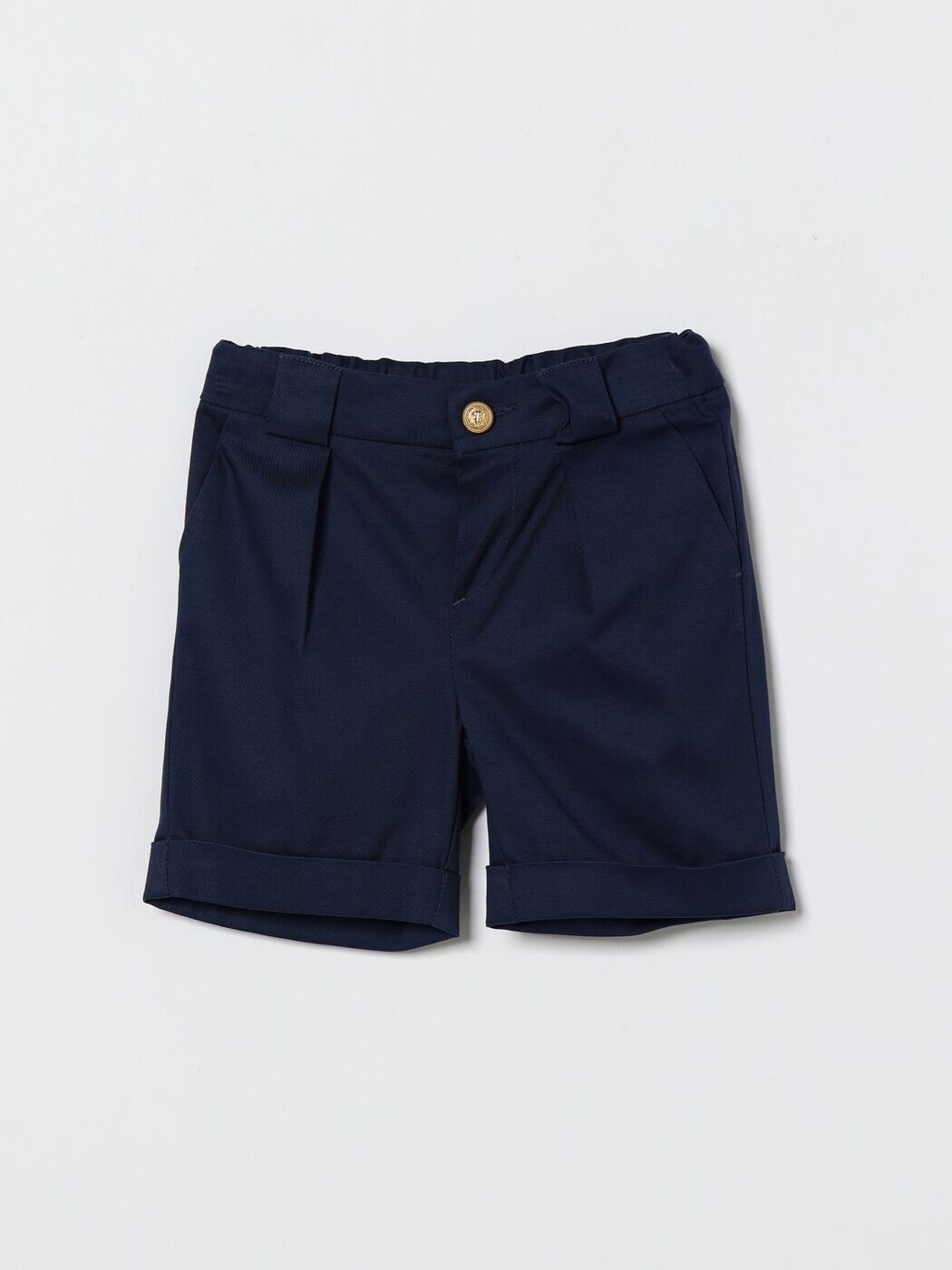 バルマン BALMAIN ズボン下 遊撃手ズボン下 ベビーユニセックス 青碧 Shorts BY6679G0197 関税 貨物輸送無料 2026SS gi