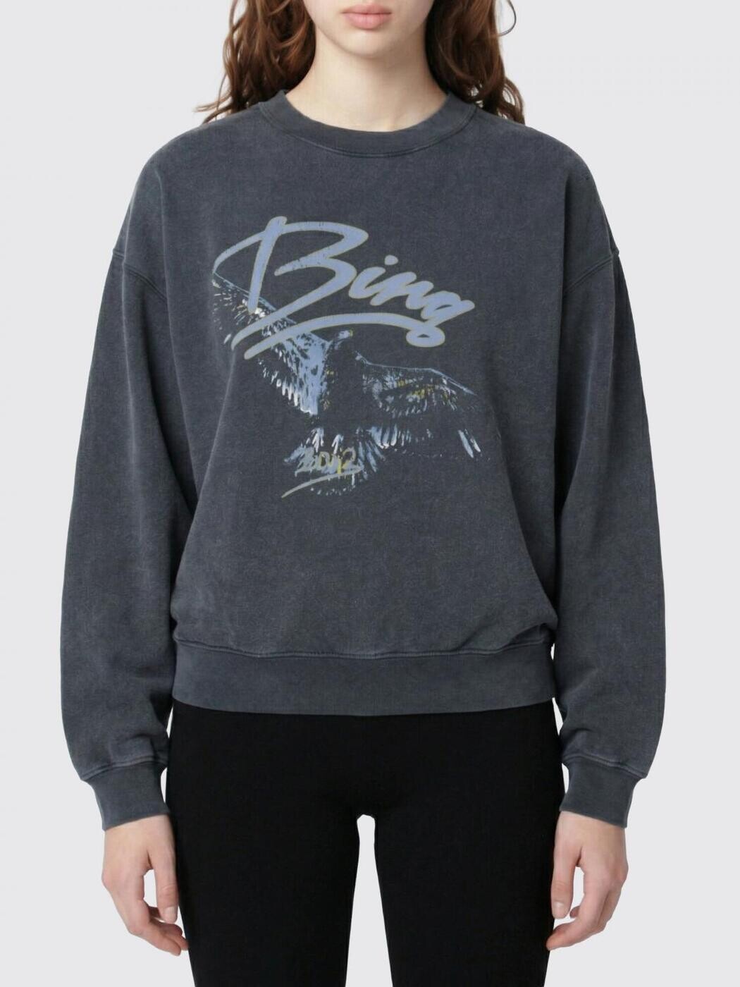 アニンビン ANINE BING 調教師 レディース 黒いこと Sweatshirts A0812161 関税 貨物輸送無料 2026SS gi