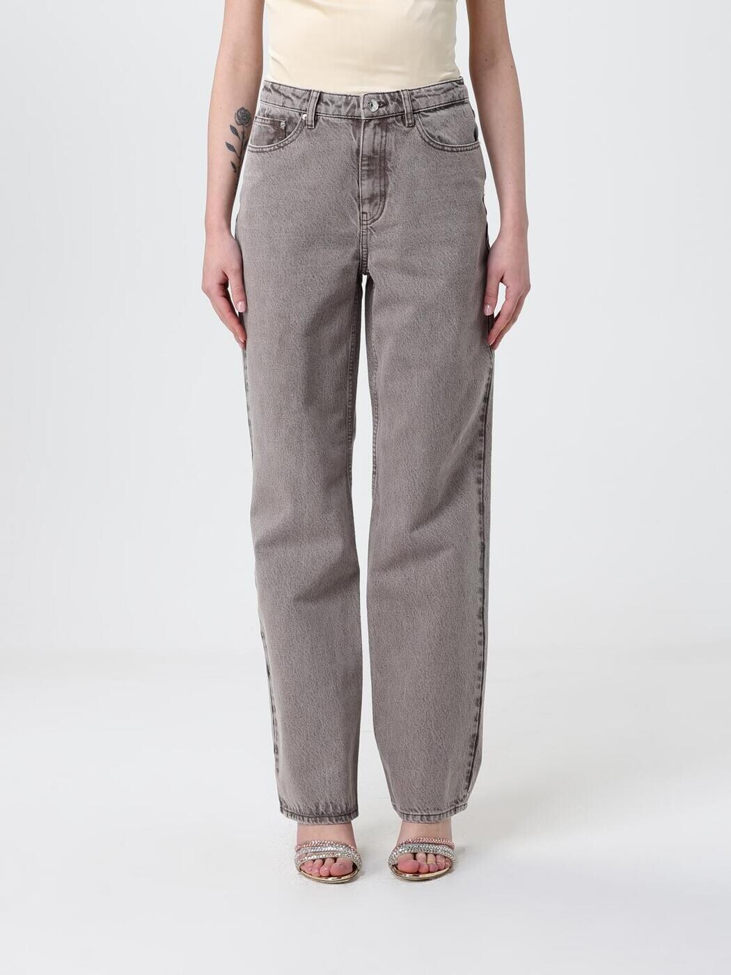 ロテート ROTATE デニム レディース ブラウン Jeans 115922 Brown 関税 送料無料 2026SS gi|BRANDSHOP「il Tesoro」