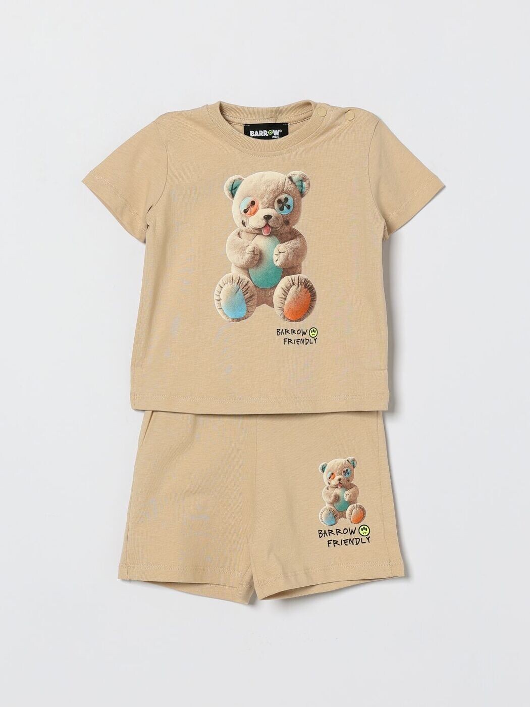 バロウキッズ BARROW KIDS トラックスーツ セットアップ ベビーウェア ベビーユニセックス Tracksuits S6BKUNTB195 Sand 関税 送料無料 2026SS gi|BRANDSHOP「il Tesoro」