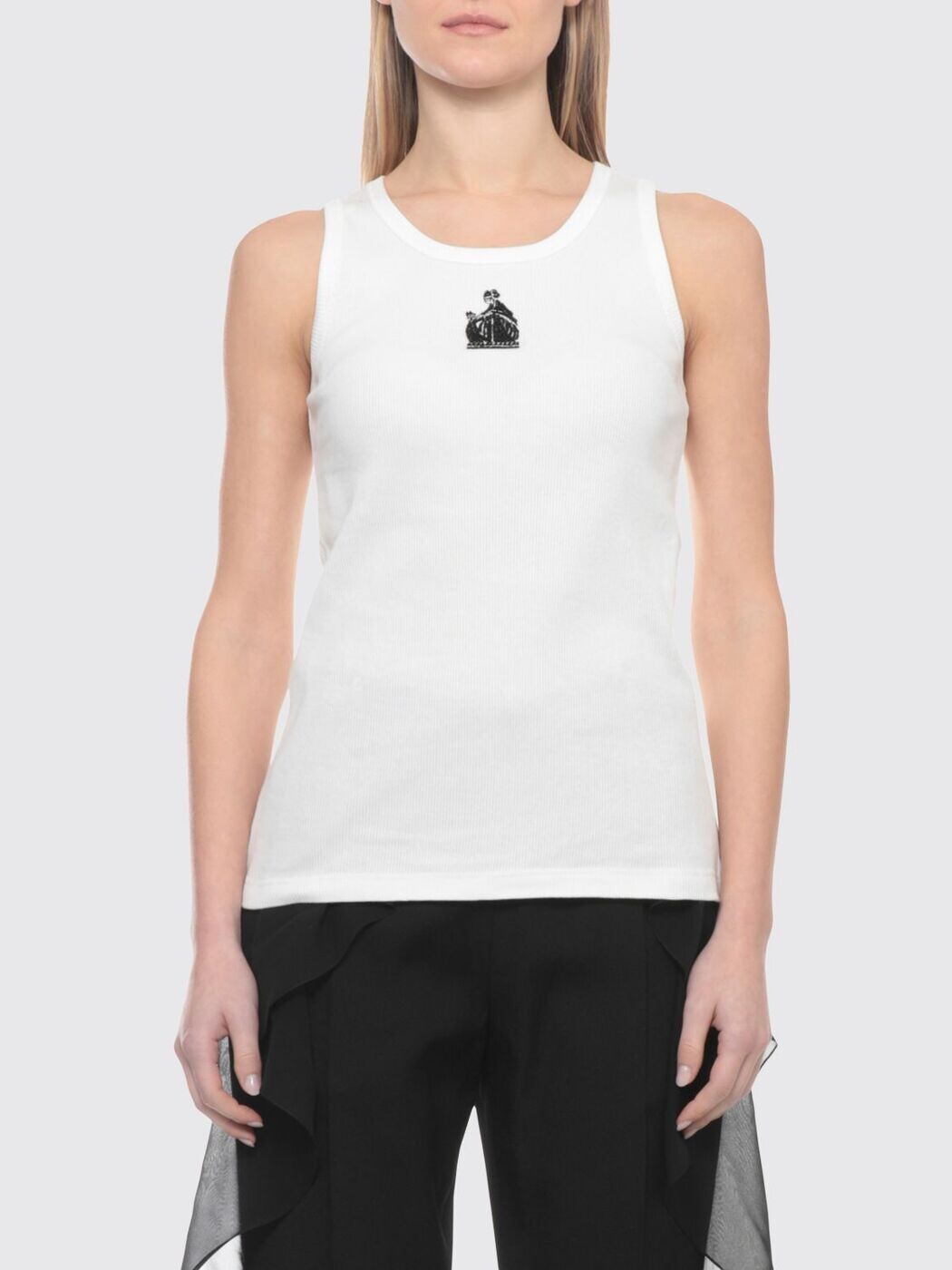 ランバン LANVIN Tシャツ トップス レディース ホワイト T-shirts and tops RWTO0012J047P26 White 関税 送料無料 2026SS gi｜BRANDSHOP「il Tesoro」