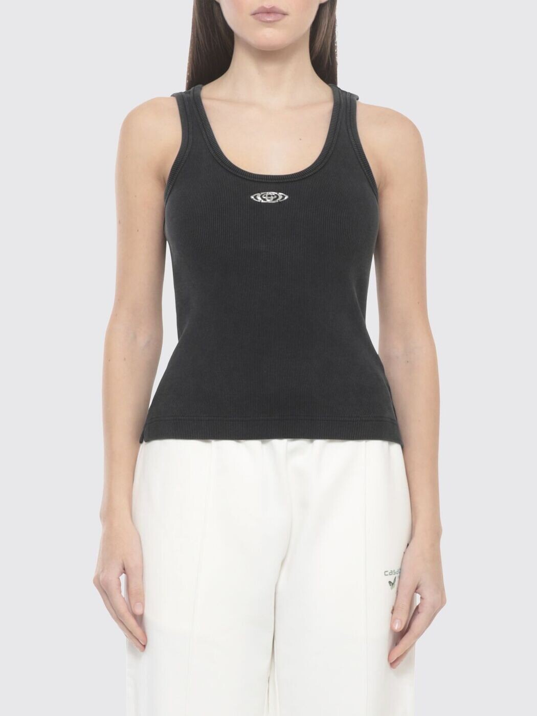 カサブランカ CASABLANCA プルオーバー トップス レディース 黒いこと T-shirts and tops WSP26JTS039 関税 貨物輸送無料 2026SS gi