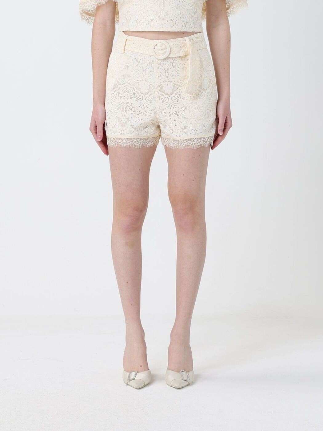 ツイン仕掛ける TWINSET ジーンズさる股引き さる股引き レディース 白いこと Denim shorts 261TT2312 関税 貨物輸送無料 2026SS gi