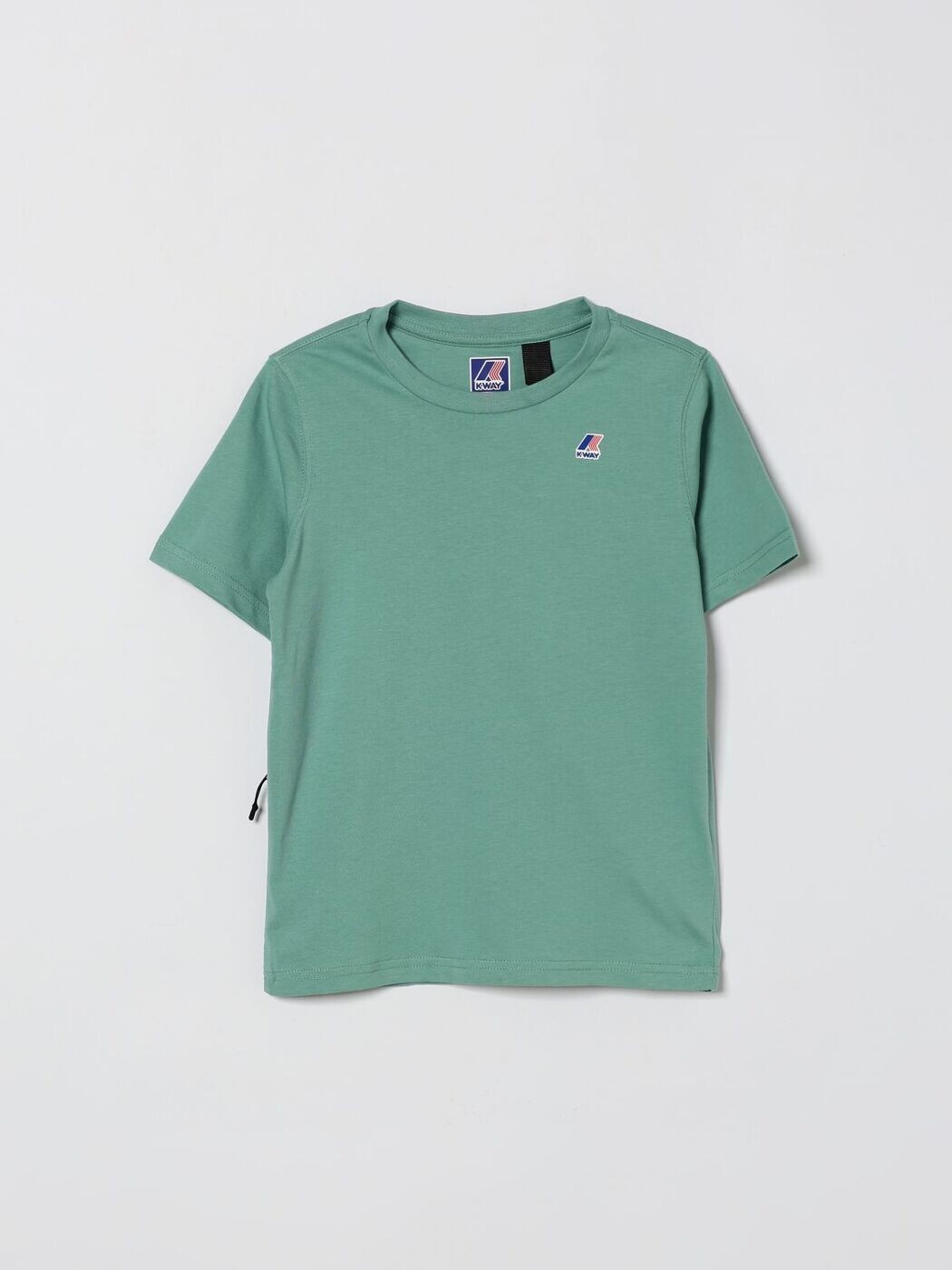 ケーウェイ K-WAY ロング衣袂ティーシャツ ティーシャツ ガールズ 緑であること Long sleeve t-shirts K7133YW 関税 貨物輸送無料 2026SS gi