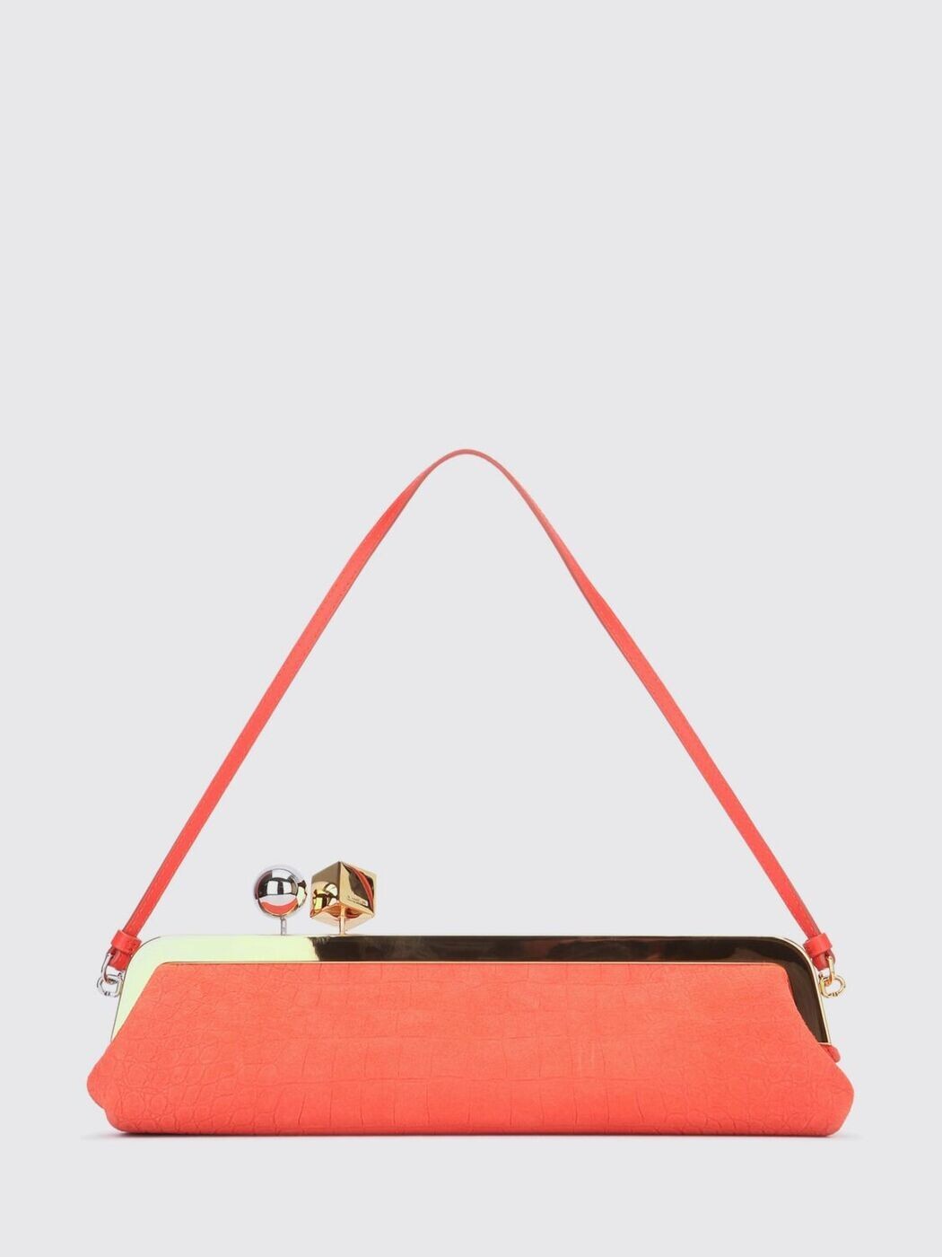 ジャックムス JACQUEMUS クラッチペダル御徒面子 レディース 赤いこと Clutch and wristlets bags BAW00413AC07A17 関税 貨物輸送無料 2026SS gi
