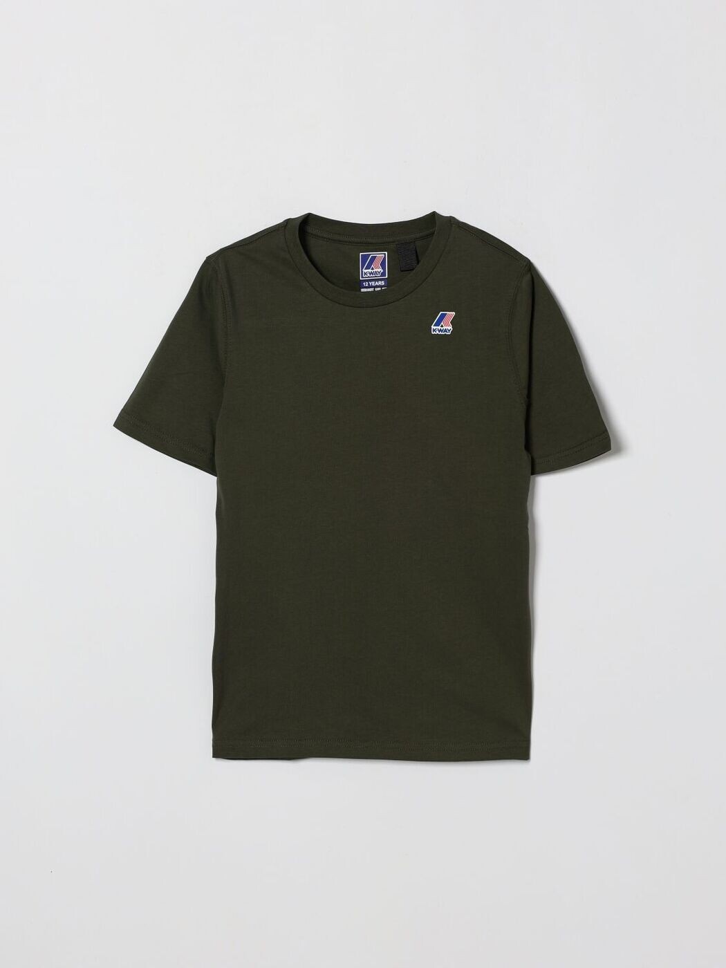 ケーウェイ K-WAY ロング捩りプルオーバー プルオーバー ボーイズ 緑であること Long sleeve t-shirts K7133YW 関税 貨物輸送無料 2026SS gi