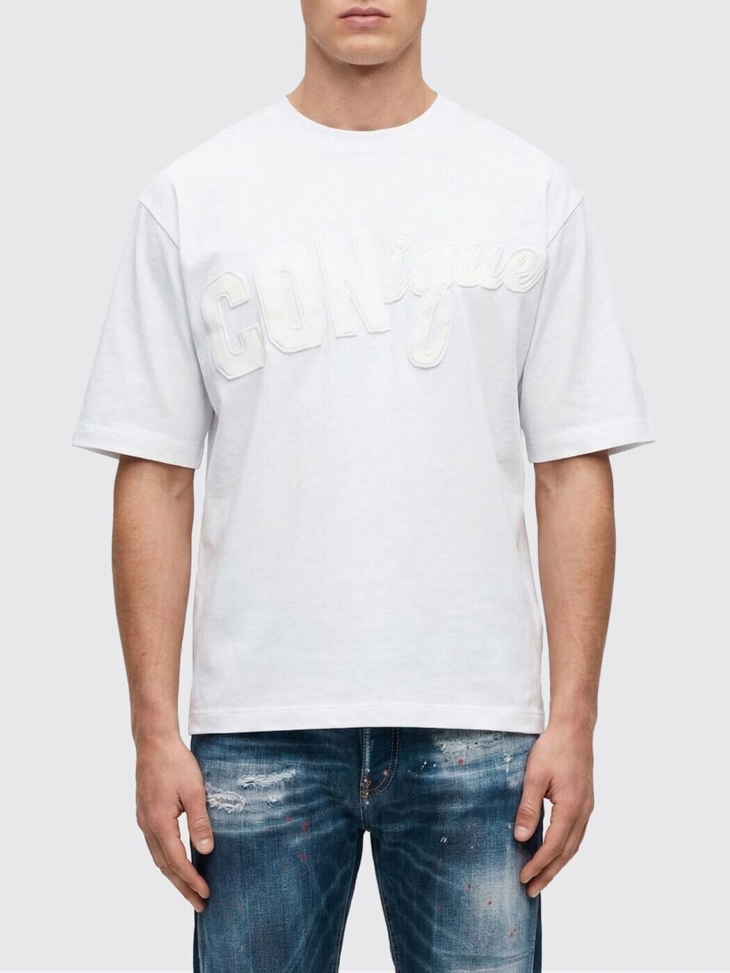ディースクエアード DSQUARED2 ティーシャツ メンズ 白いこと T-shirts S78GD0118D20033 関税 貨物輸送無料 2026SS gi メンズファッション-トップス-Tシャツ・カットソー