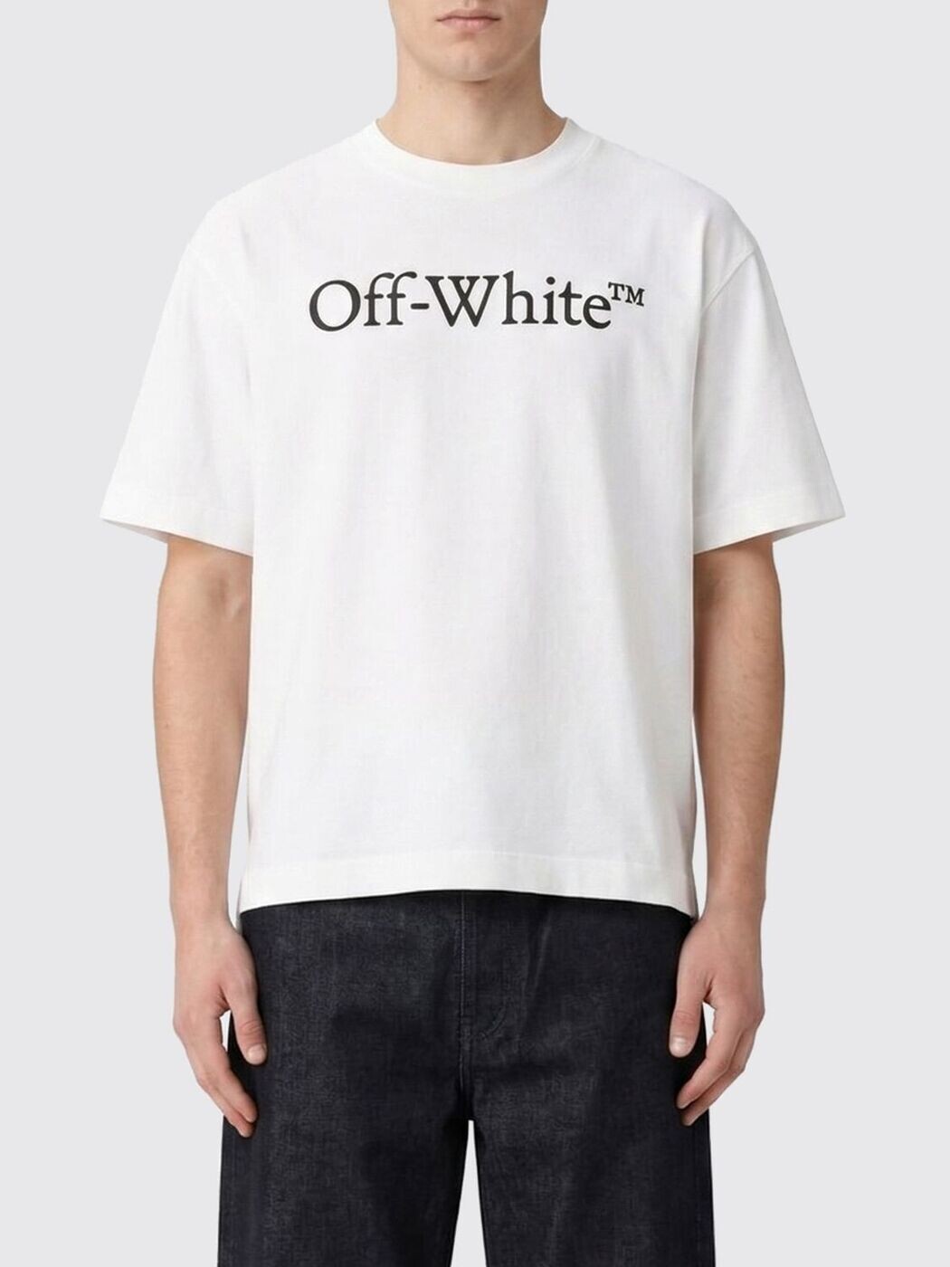 象牙色 OFF WHITE プルオーバー メンズ 白いこと T-shirts 44MAA120C9J0080 関税 貨物輸送無料 2026SS gi